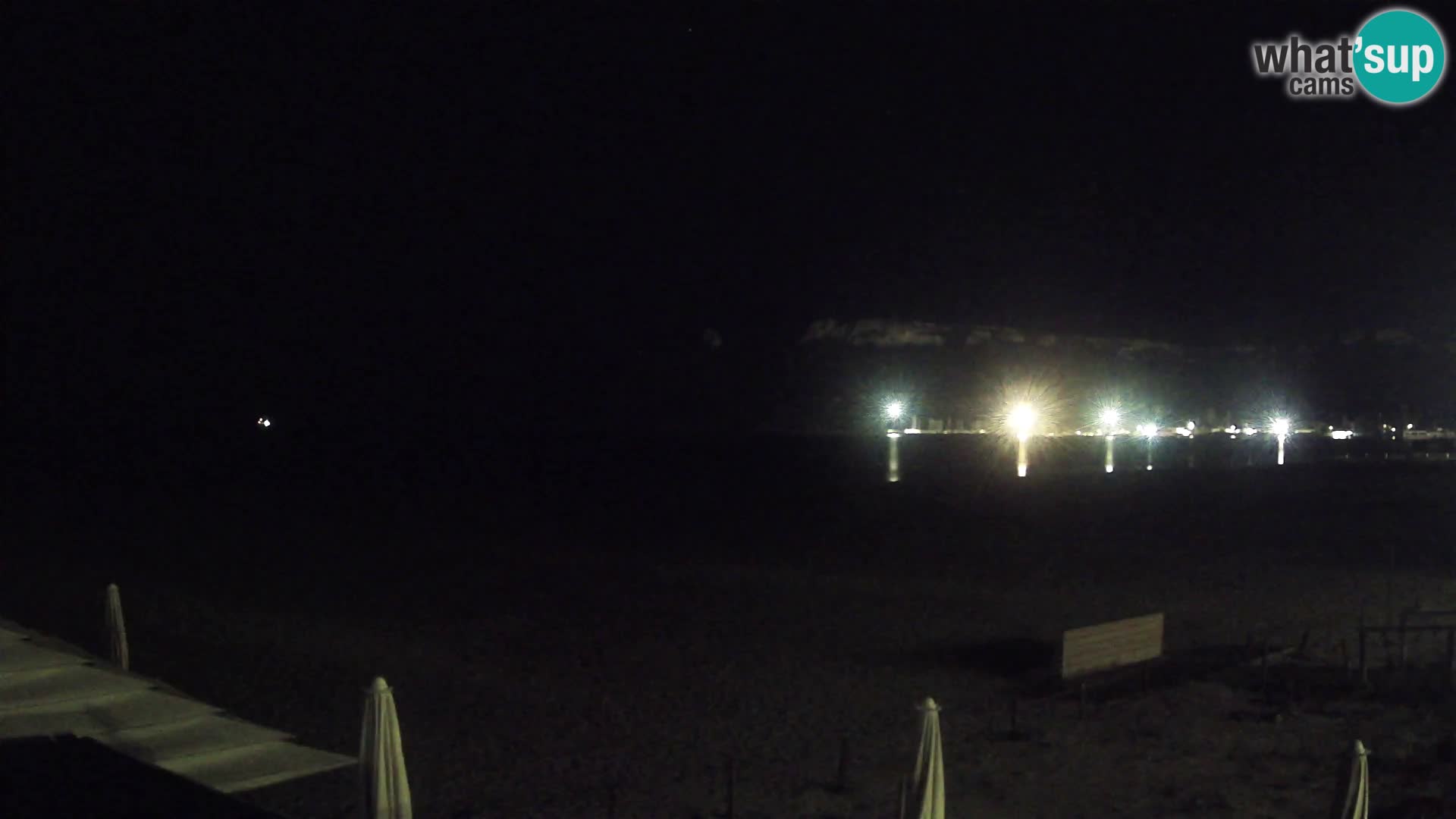 Poetto beach webcam | Cagliari | Sardinia