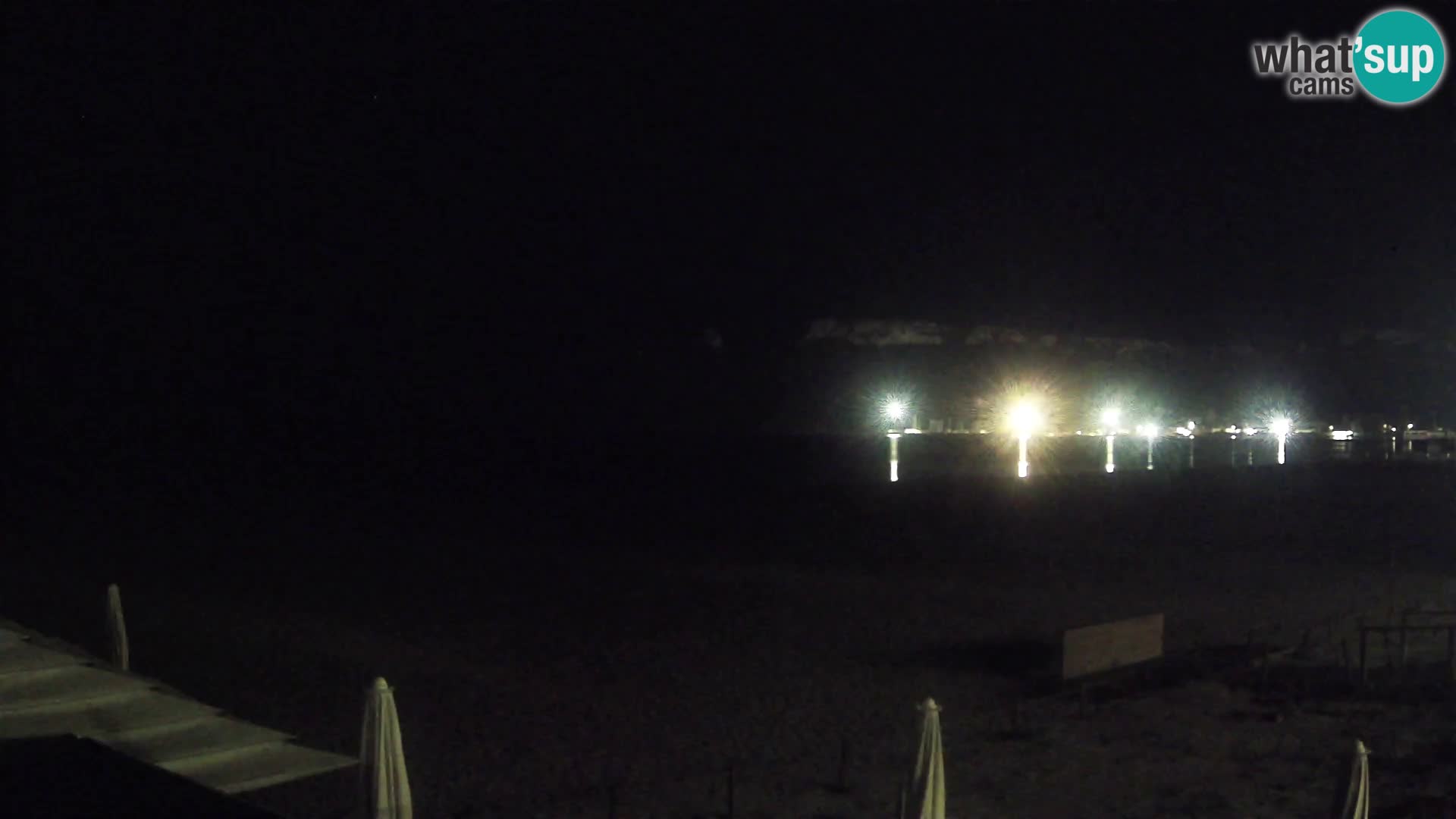 Poetto beach webcam | Cagliari | Sardinija