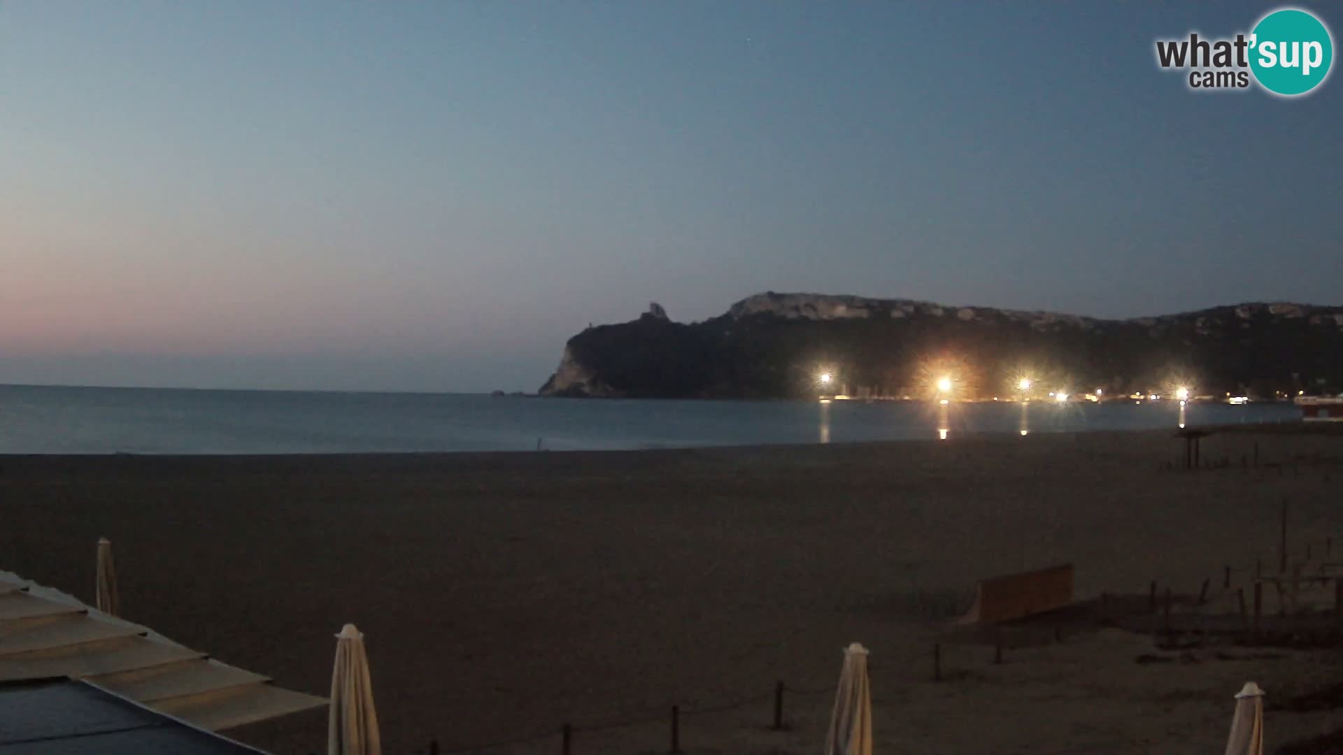 Webcam plage de Poetto | Cagliari | Sardaigne