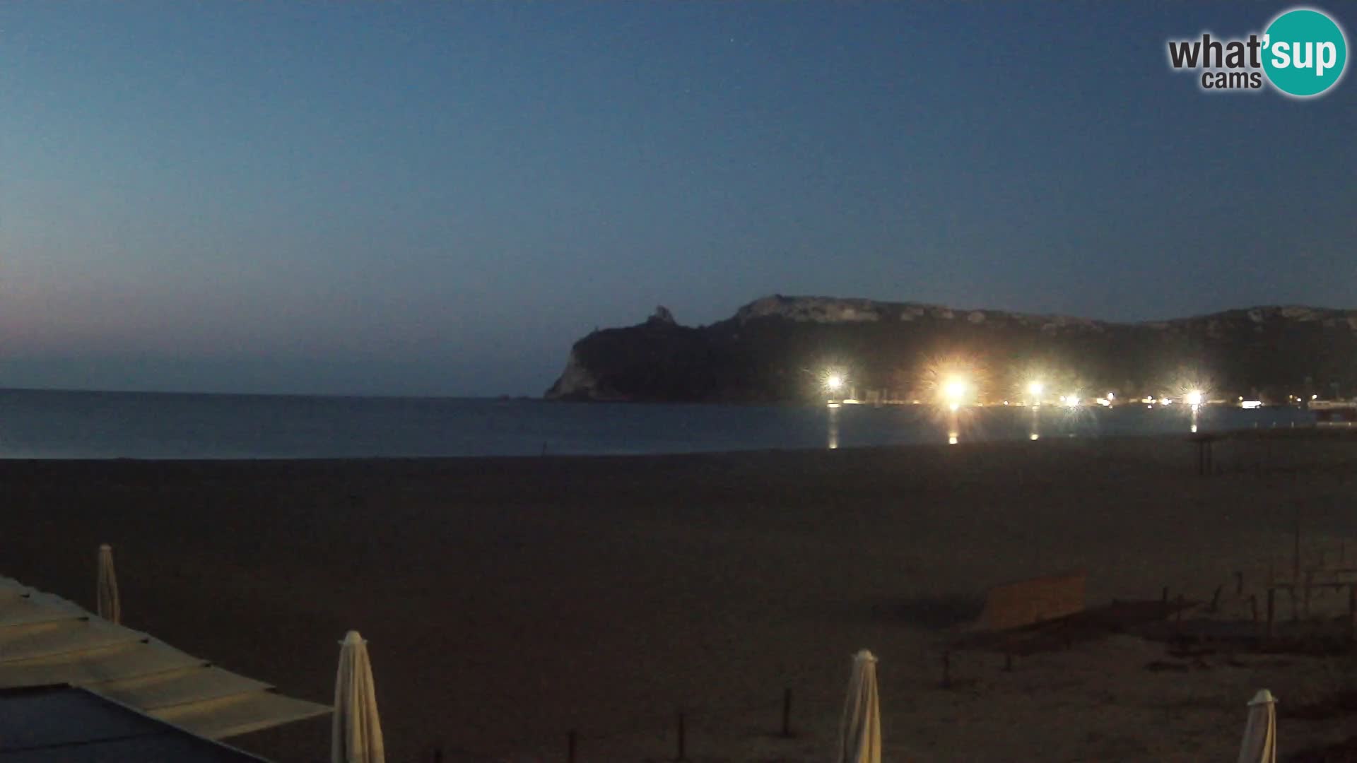 Webcam spiaggia del Poetto | Cagliari | Sardegna