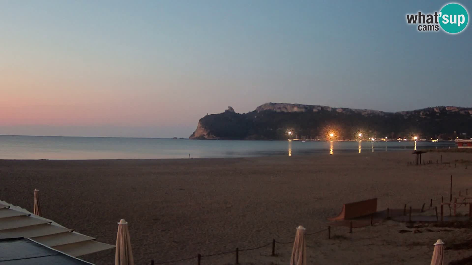 Webcam plage de Poetto | Cagliari | Sardaigne