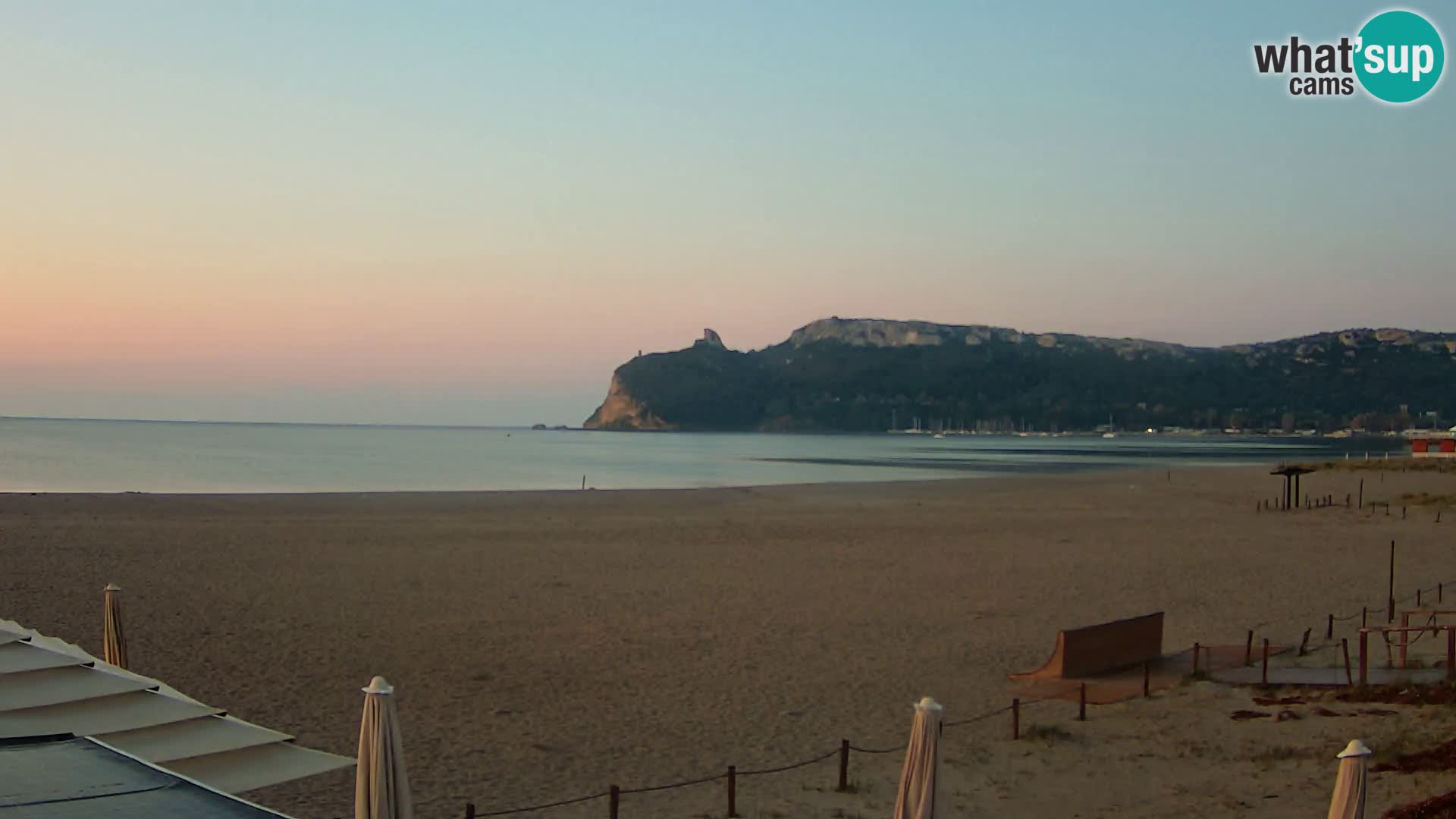 Webcam spiaggia del Poetto | Cagliari | Sardegna