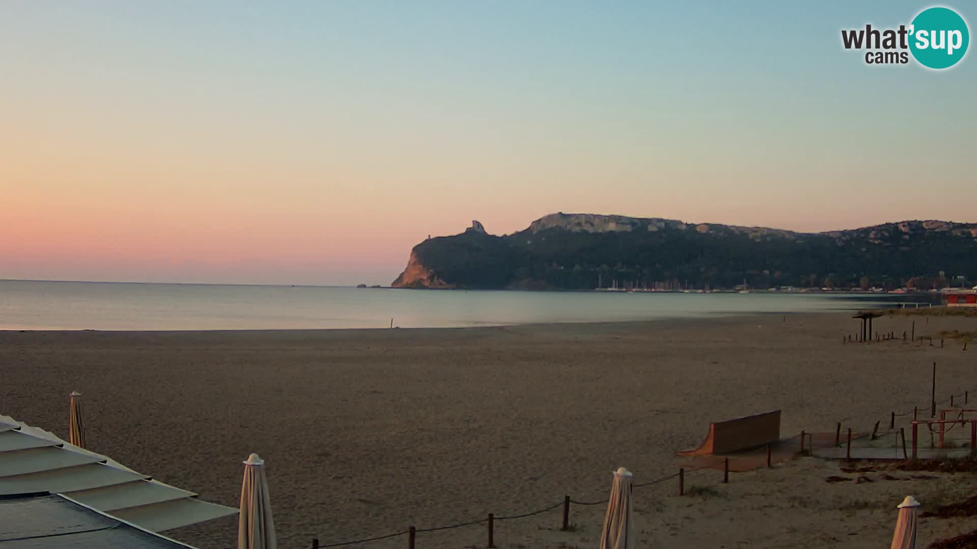 Poetto Strand Webcam | Cagliari | Sardinien