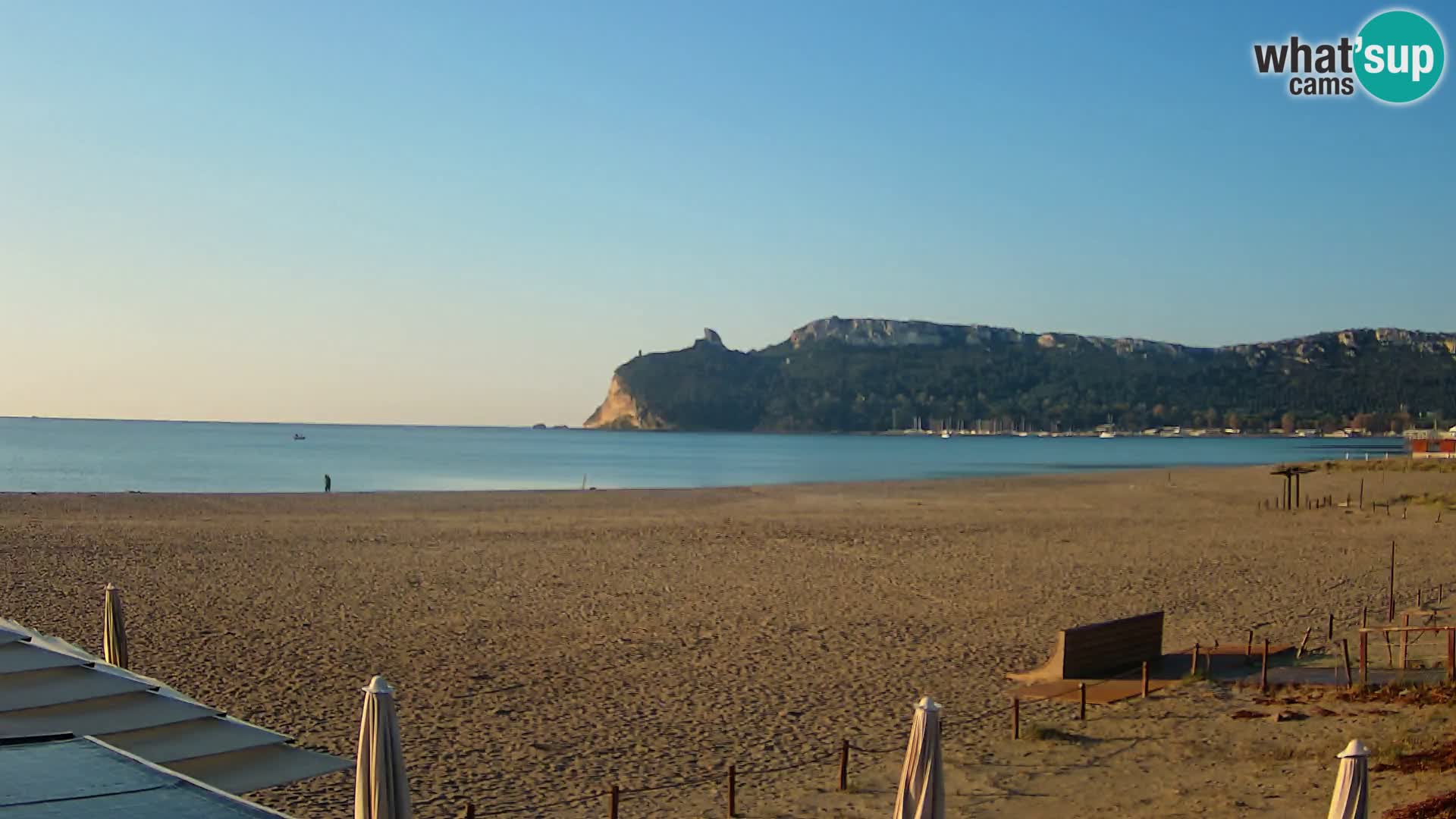 Webcam spiaggia del Poetto | Cagliari | Sardegna