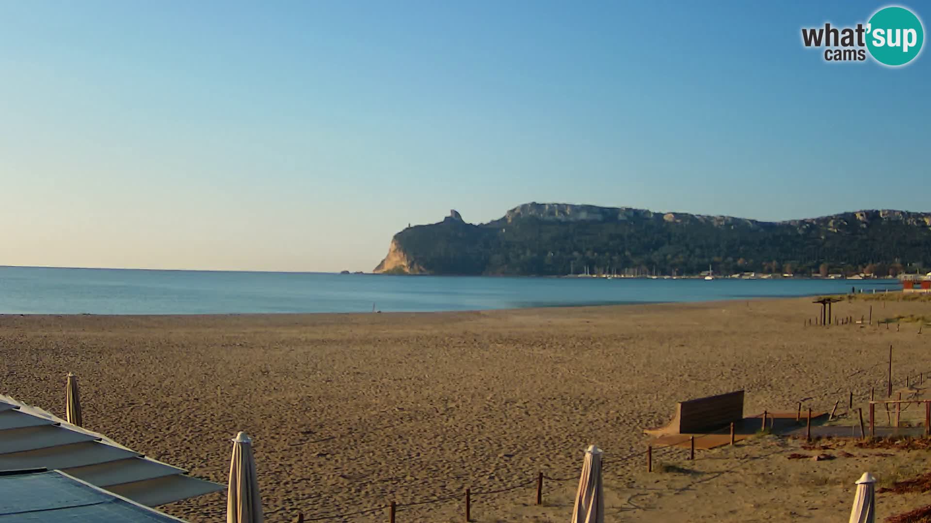 Webcam plage de Poetto | Cagliari | Sardaigne