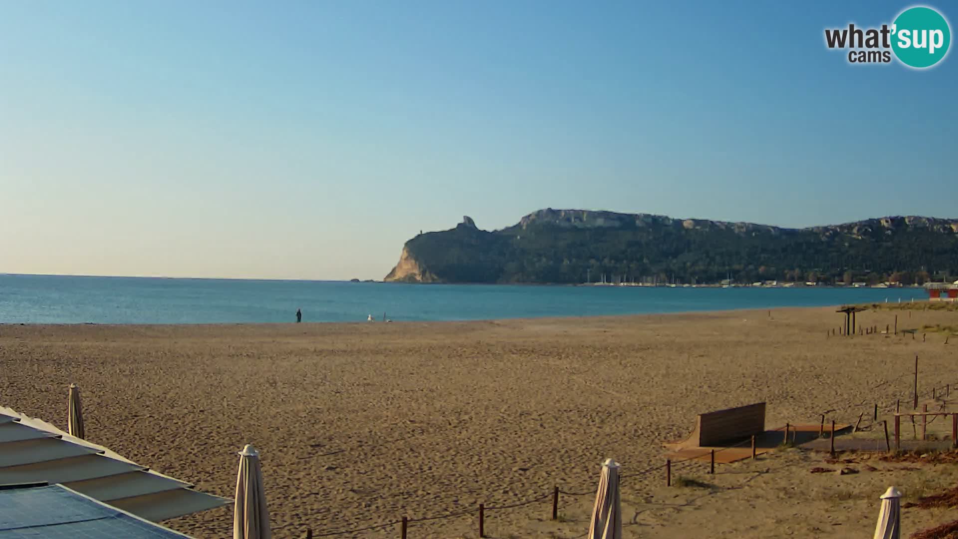 Webcam spiaggia del Poetto | Cagliari | Sardegna
