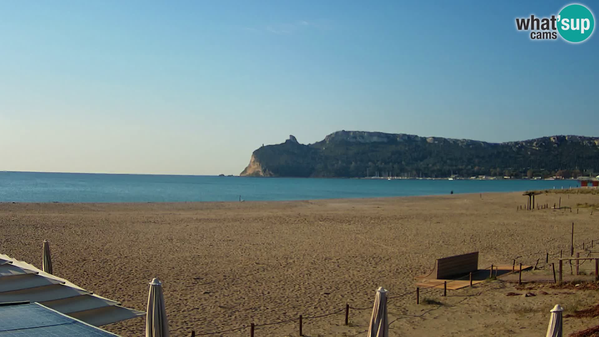 Webcam playa de Poetto | Cagliari | Cerdeña