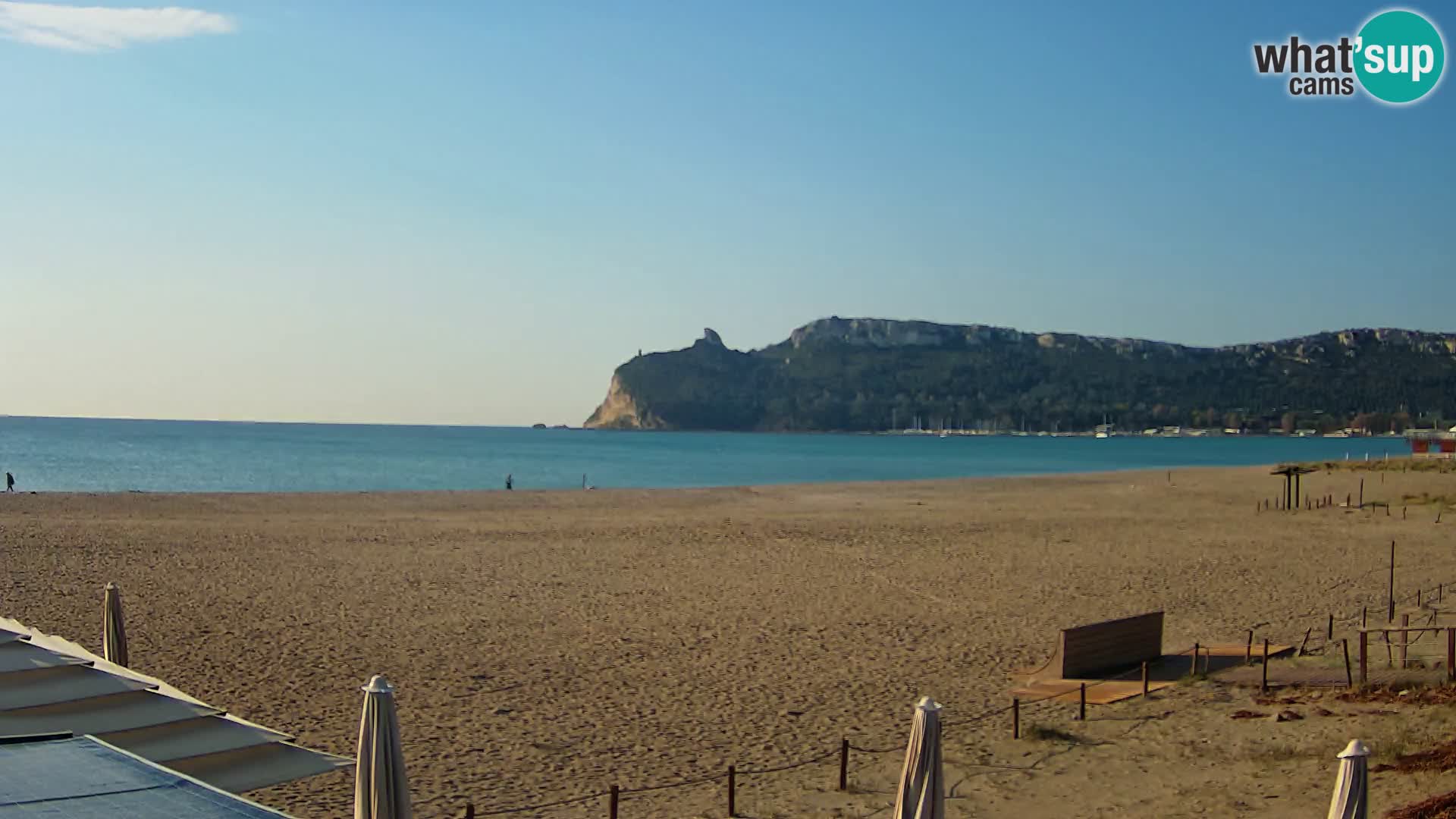 Poetto beach webcam | Cagliari | Sardinia