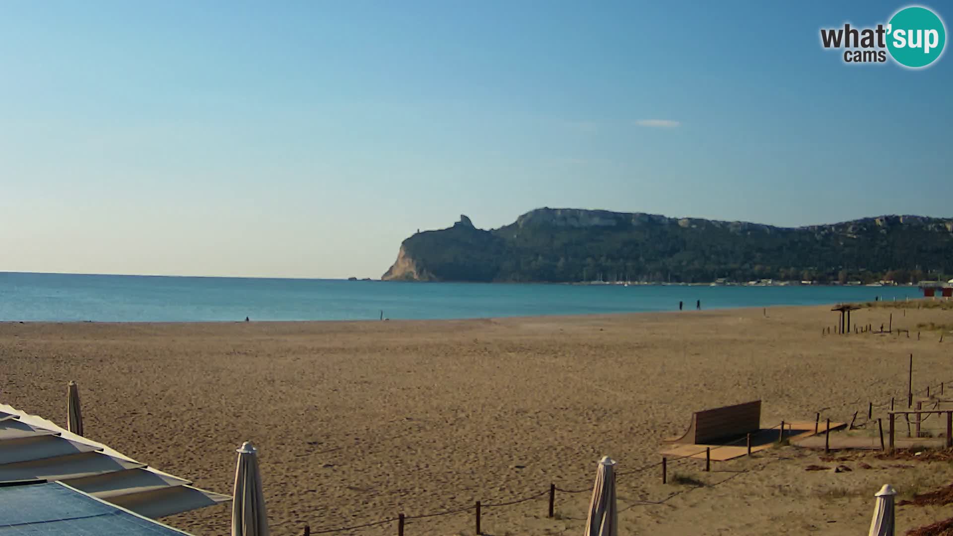 Poetto beach webcam | Cagliari | Sardinia
