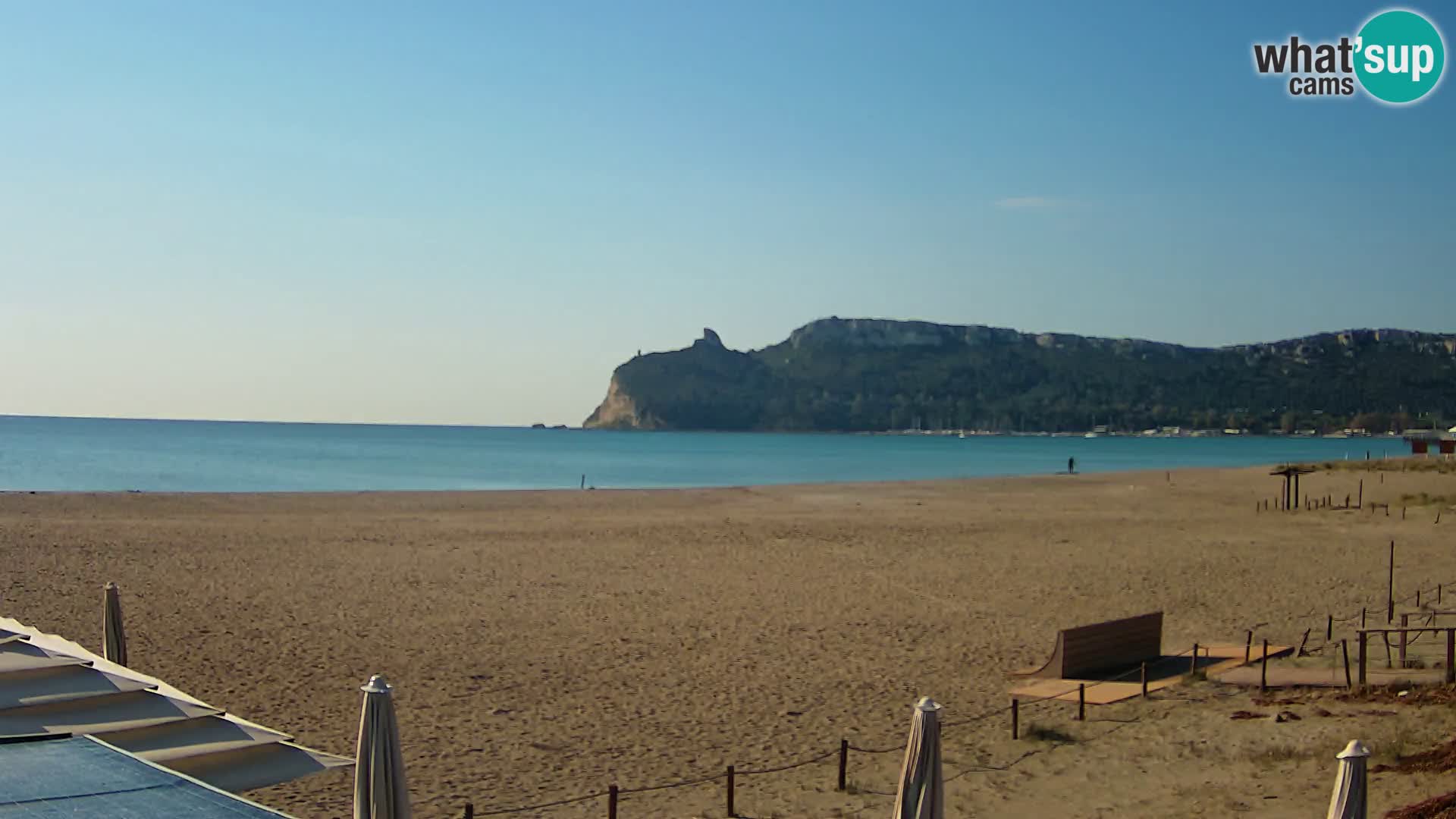Webcam spiaggia del Poetto | Cagliari | Sardegna
