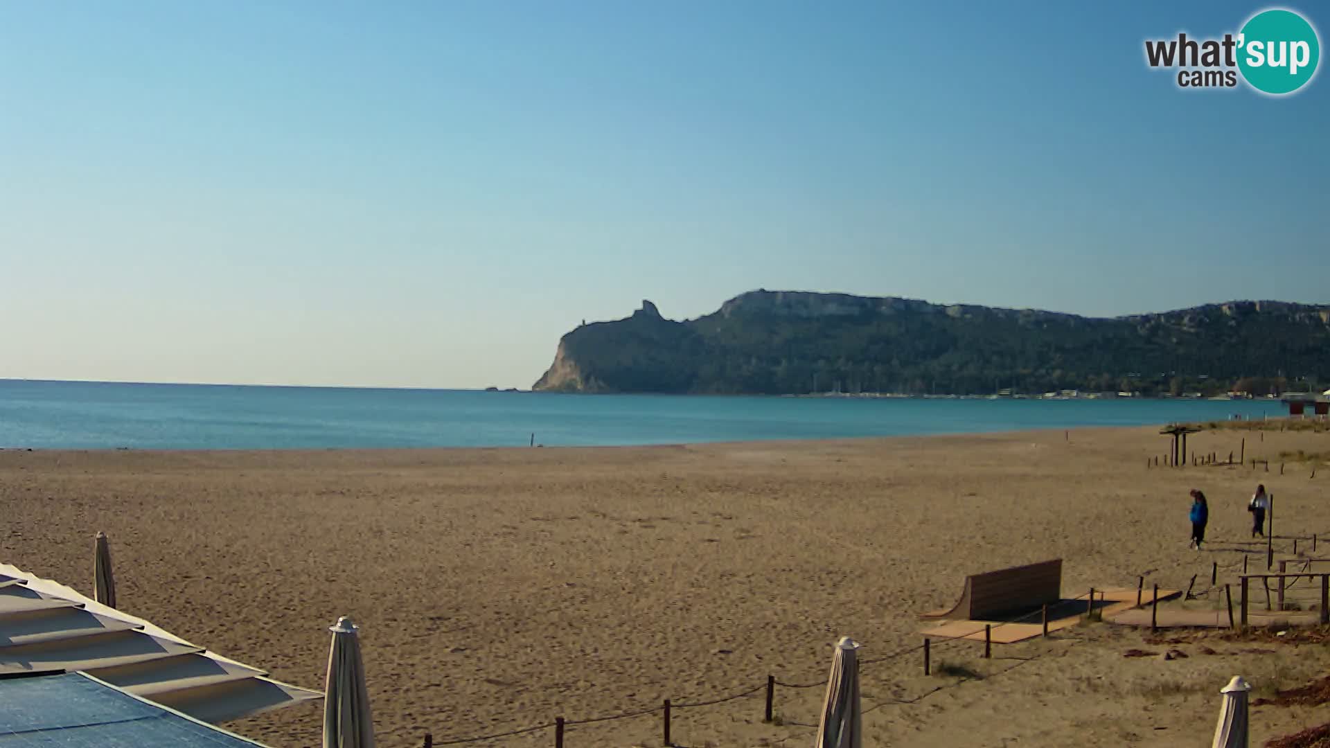 Poetto beach webcam | Cagliari | Sardinia