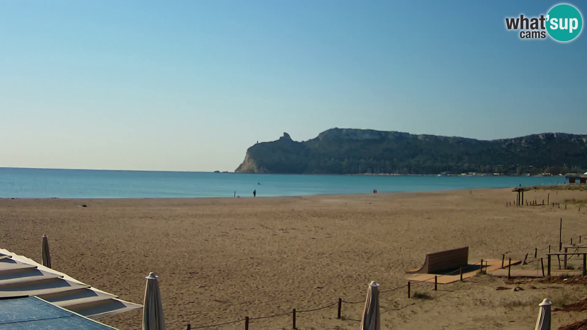 Webcam plage de Poetto | Cagliari | Sardaigne