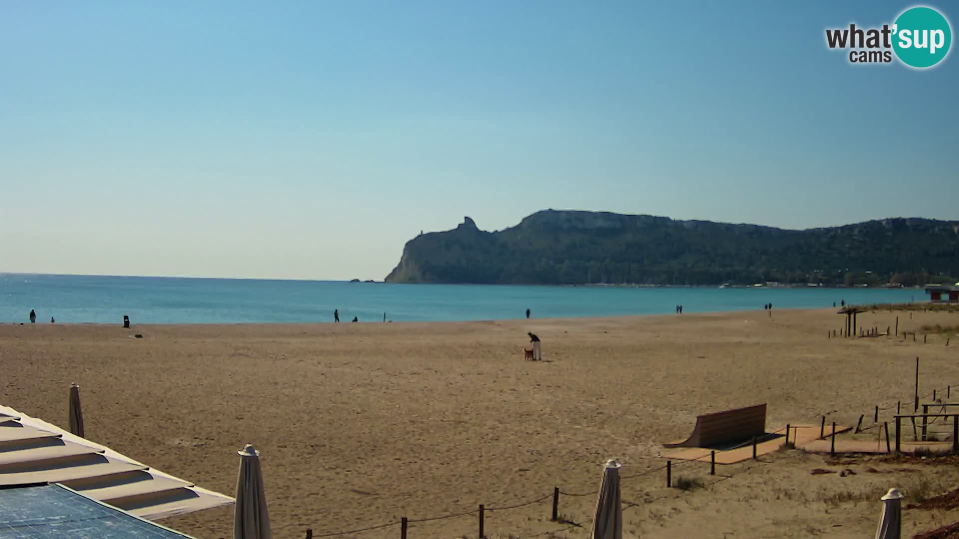 Poetto beach webcam | Cagliari | Sardinia