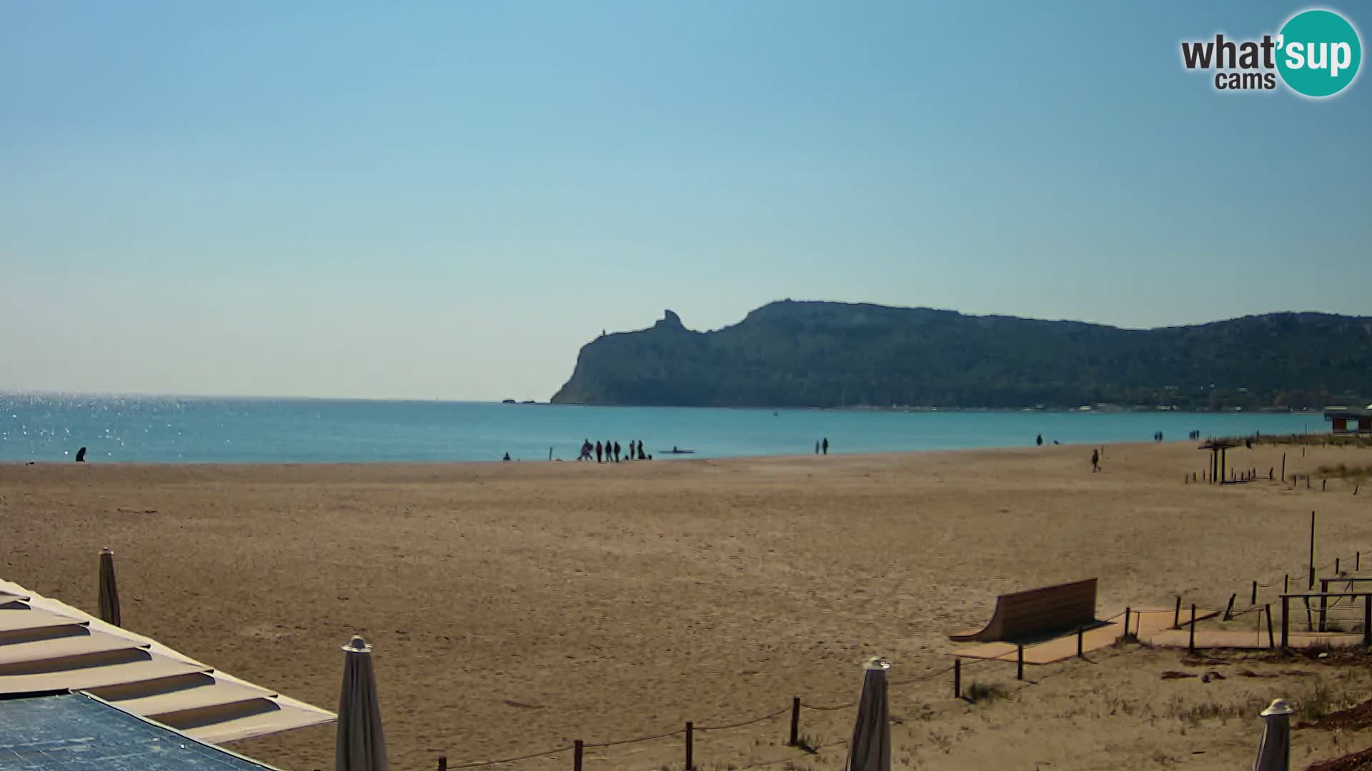 Webcam playa de Poetto | Cagliari | Cerdeña