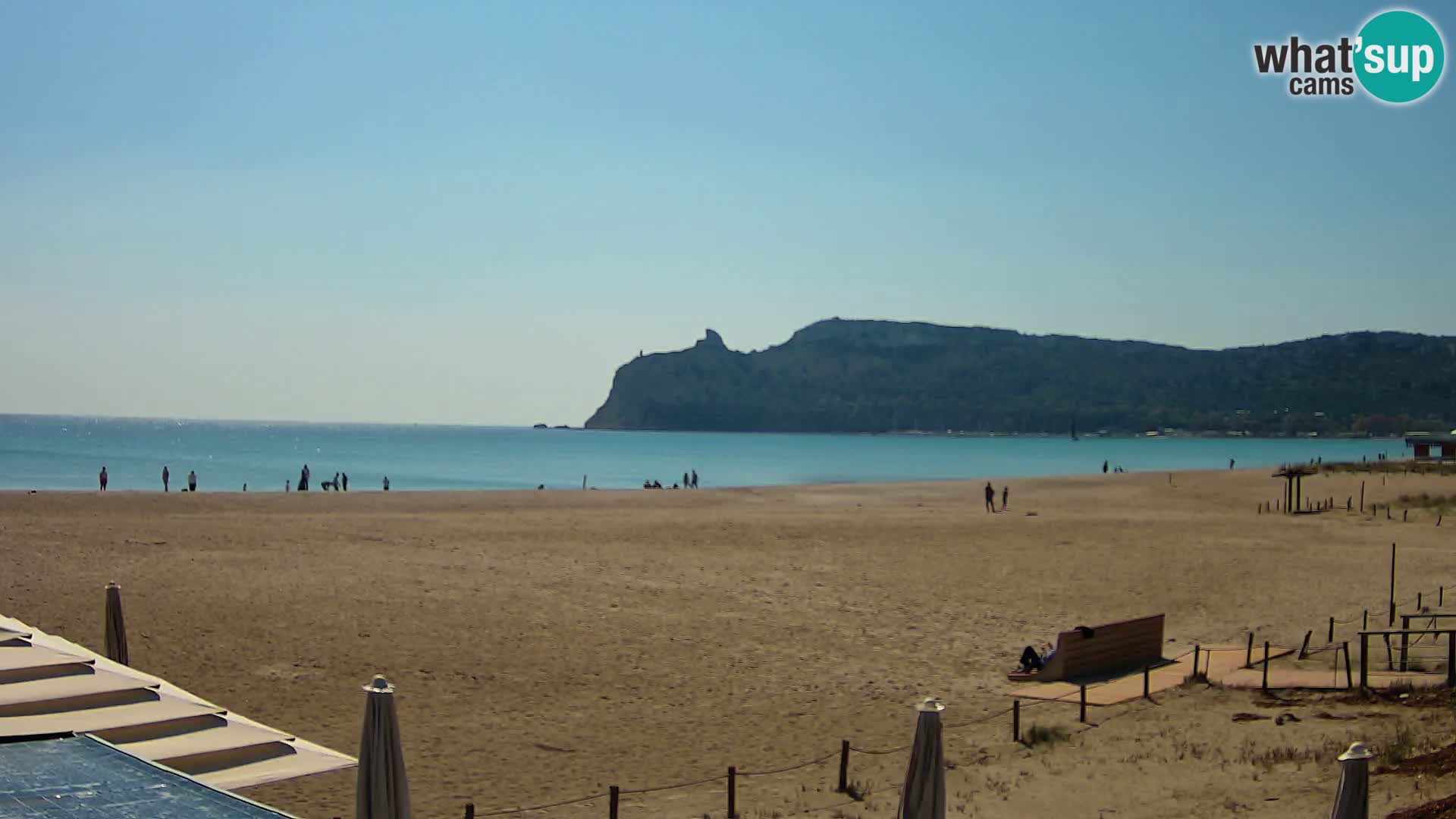 Webcam spiaggia del Poetto | Cagliari | Sardegna
