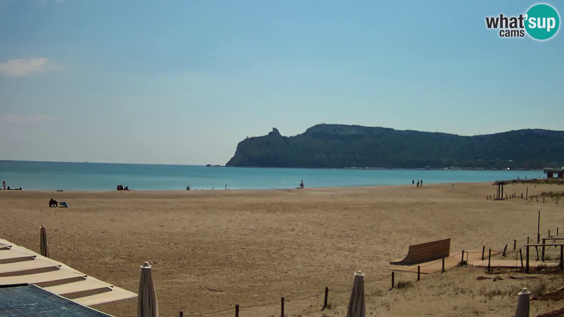 Webcam spiaggia del Poetto | Cagliari | Sardegna