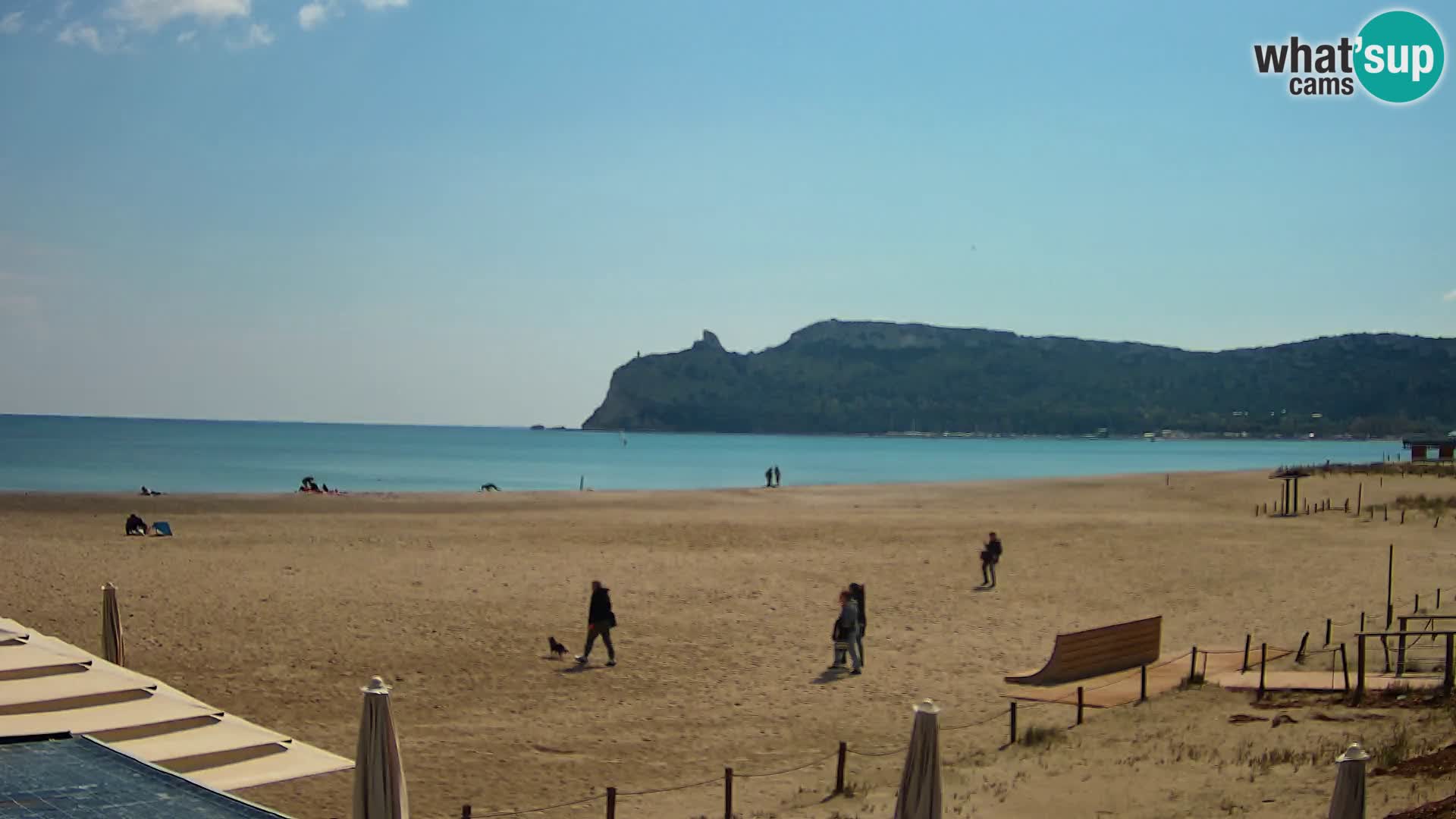 Webcam spiaggia del Poetto | Cagliari | Sardegna