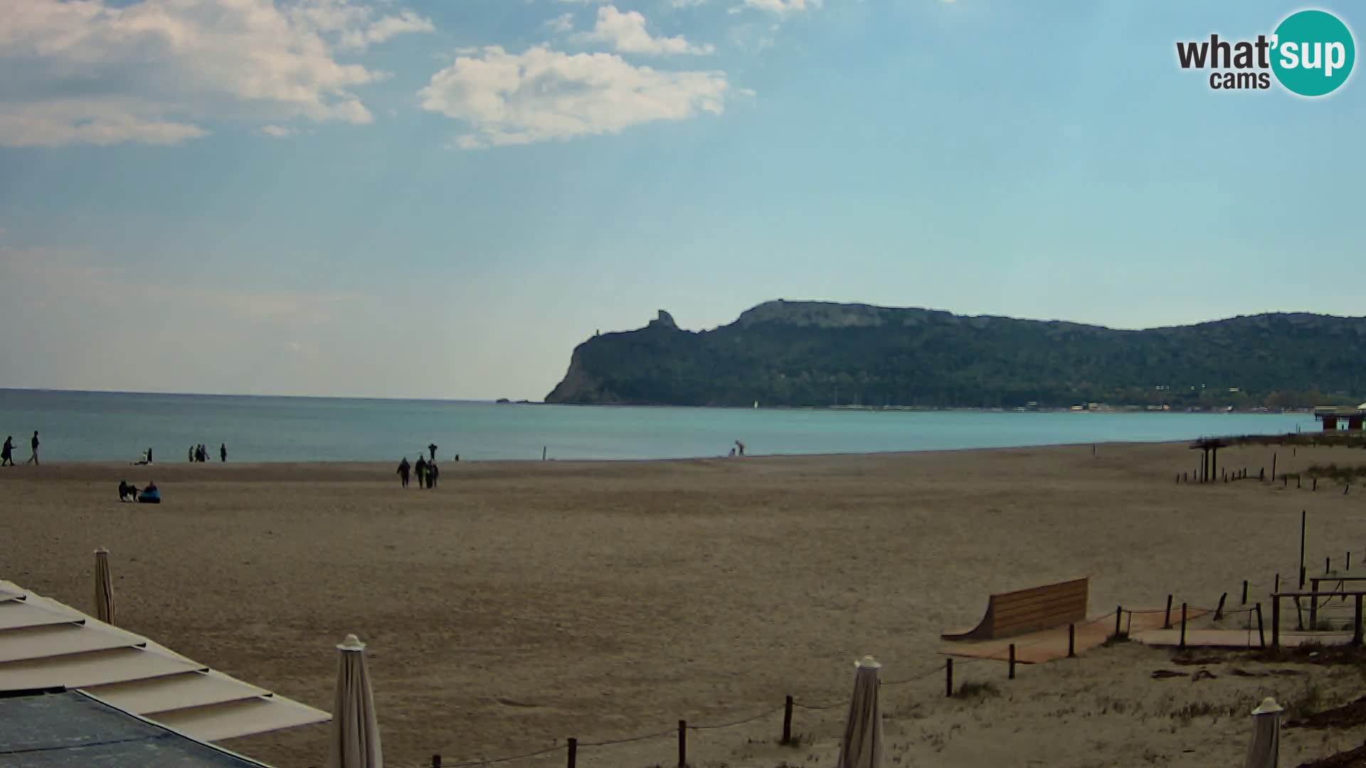 Webcam spiaggia del Poetto | Cagliari | Sardegna