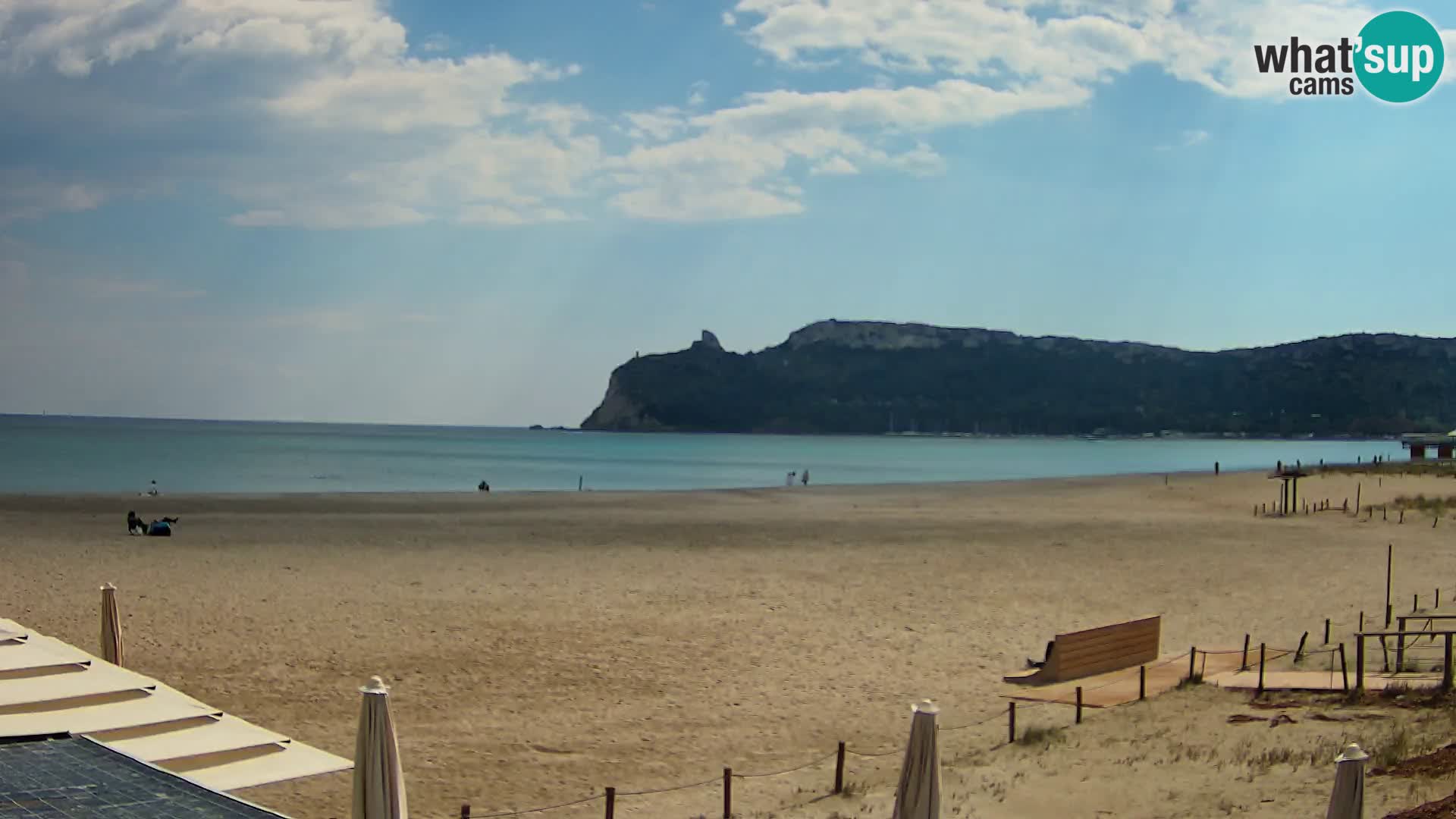 Poetto Strand Webcam | Cagliari | Sardinien