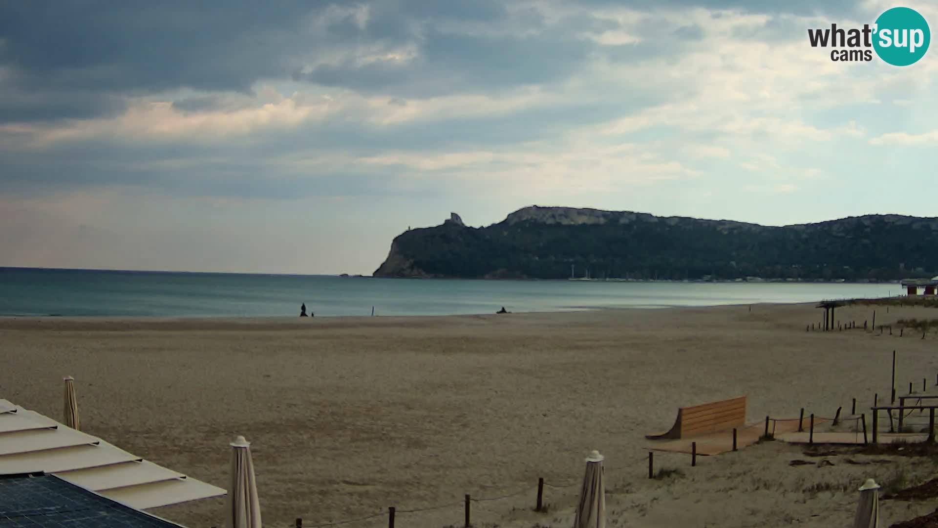 Poetto beach webcam | Cagliari | Sardinija