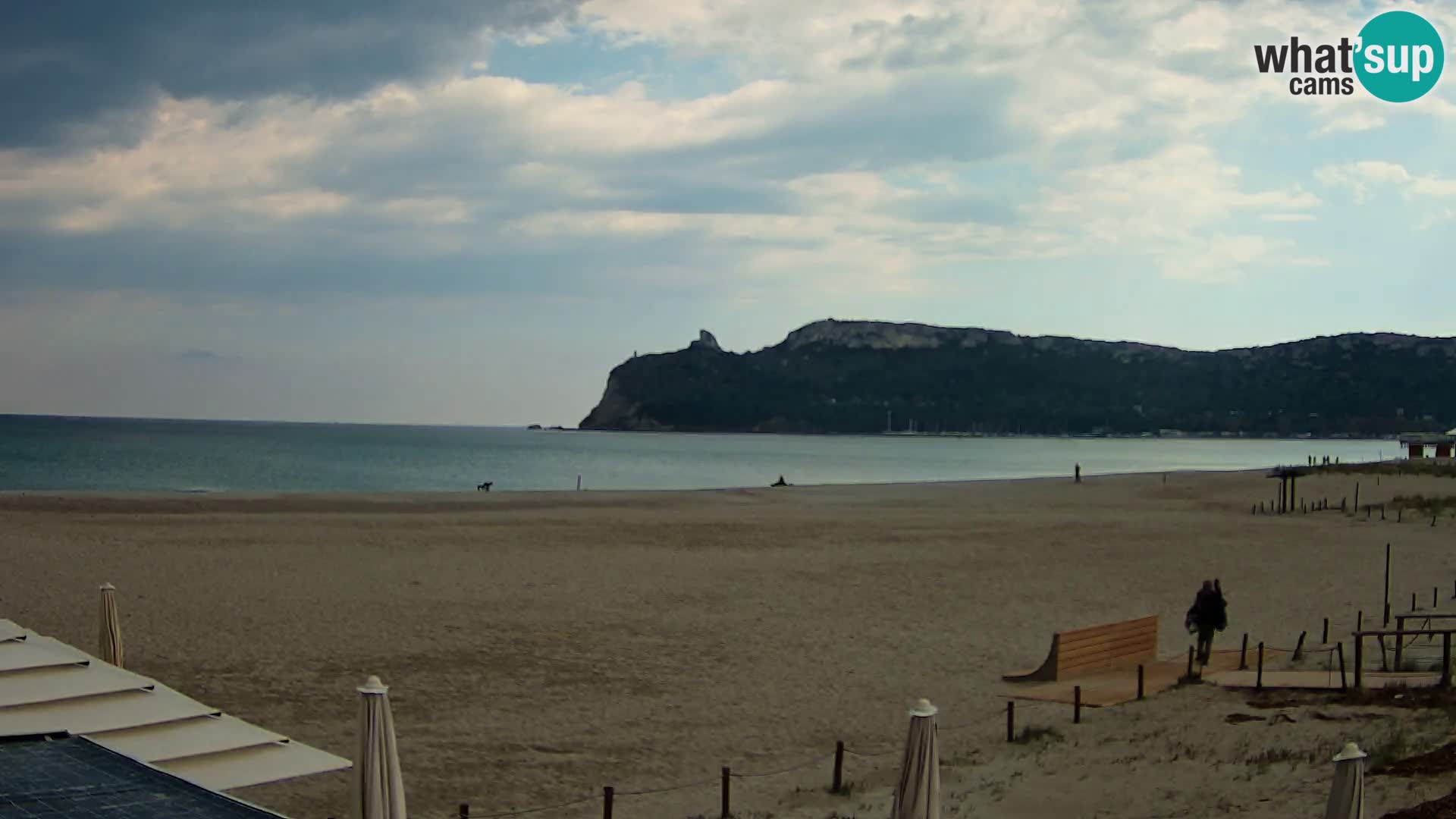 Poetto beach webcam | Cagliari | Sardinia