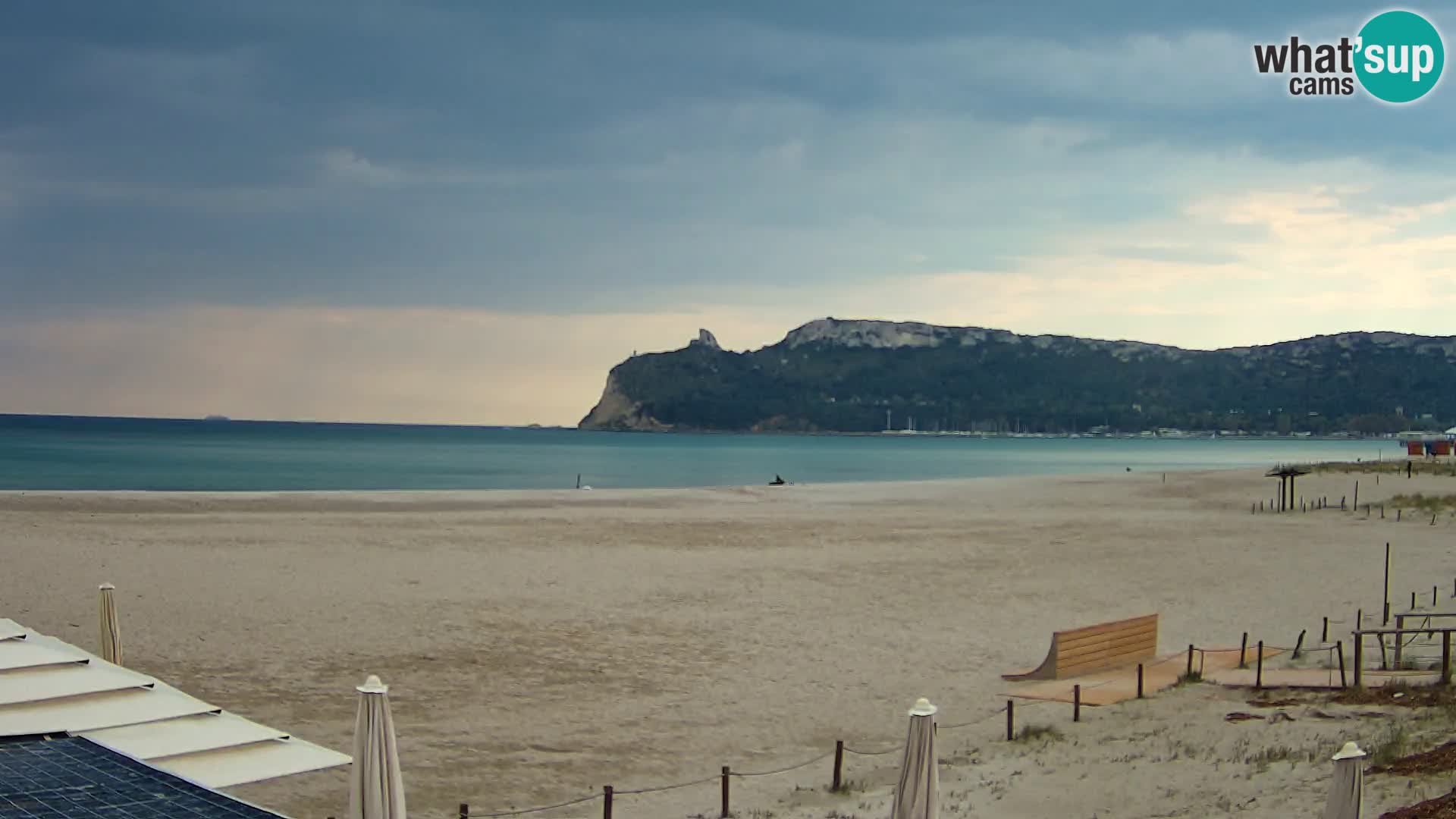 Poetto beach webcam | Cagliari | Sardinia