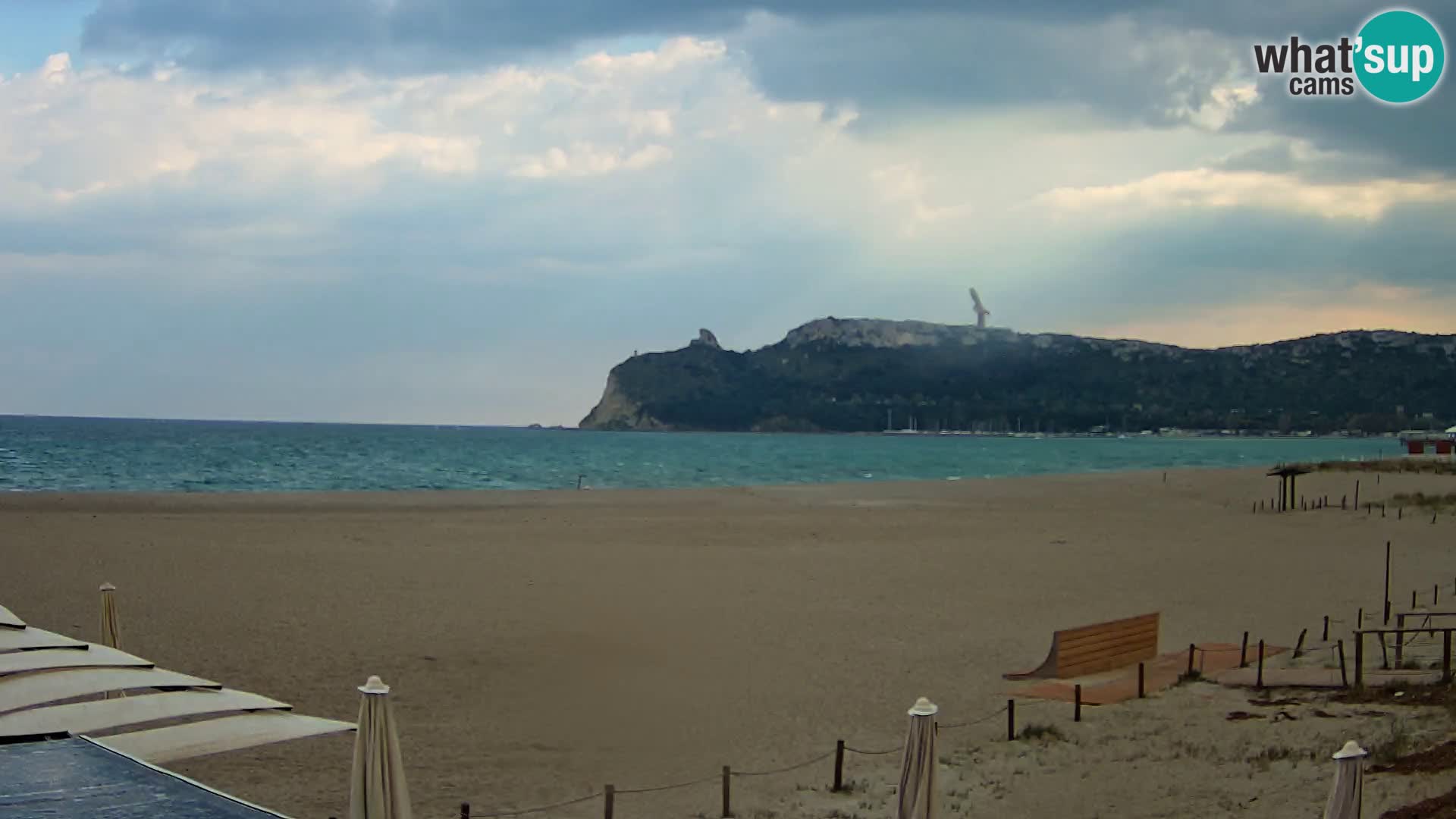 Webcam spiaggia del Poetto | Cagliari | Sardegna