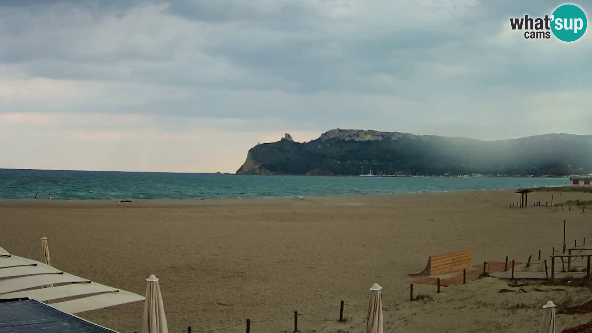Webcam plage de Poetto | Cagliari | Sardaigne