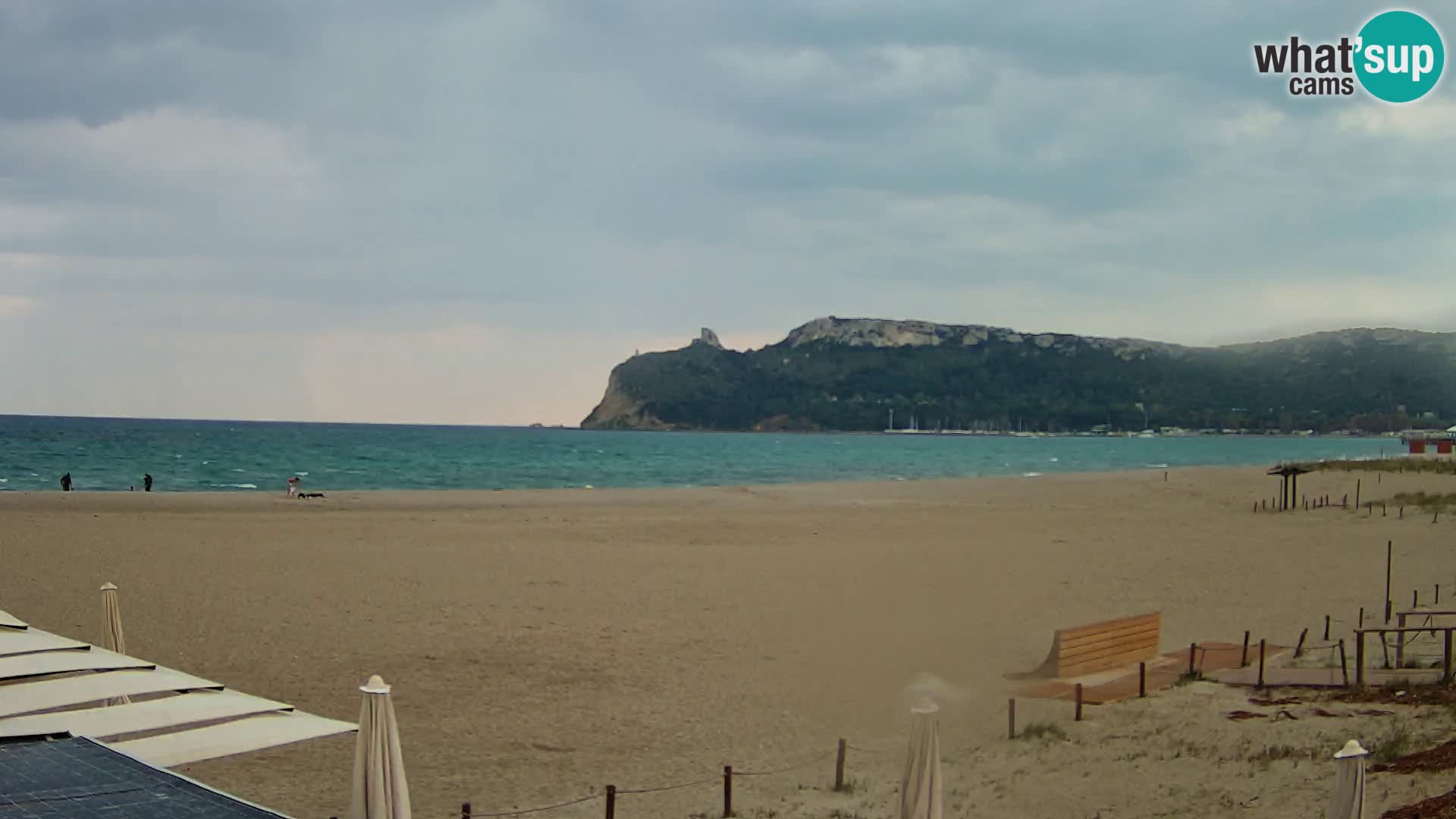 Poetto beach webcam | Cagliari | Sardinia