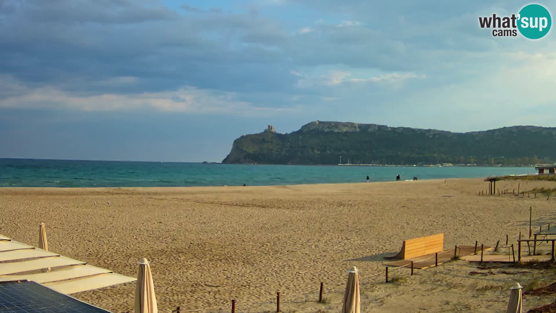 Poetto beach webcam | Cagliari | Sardinia