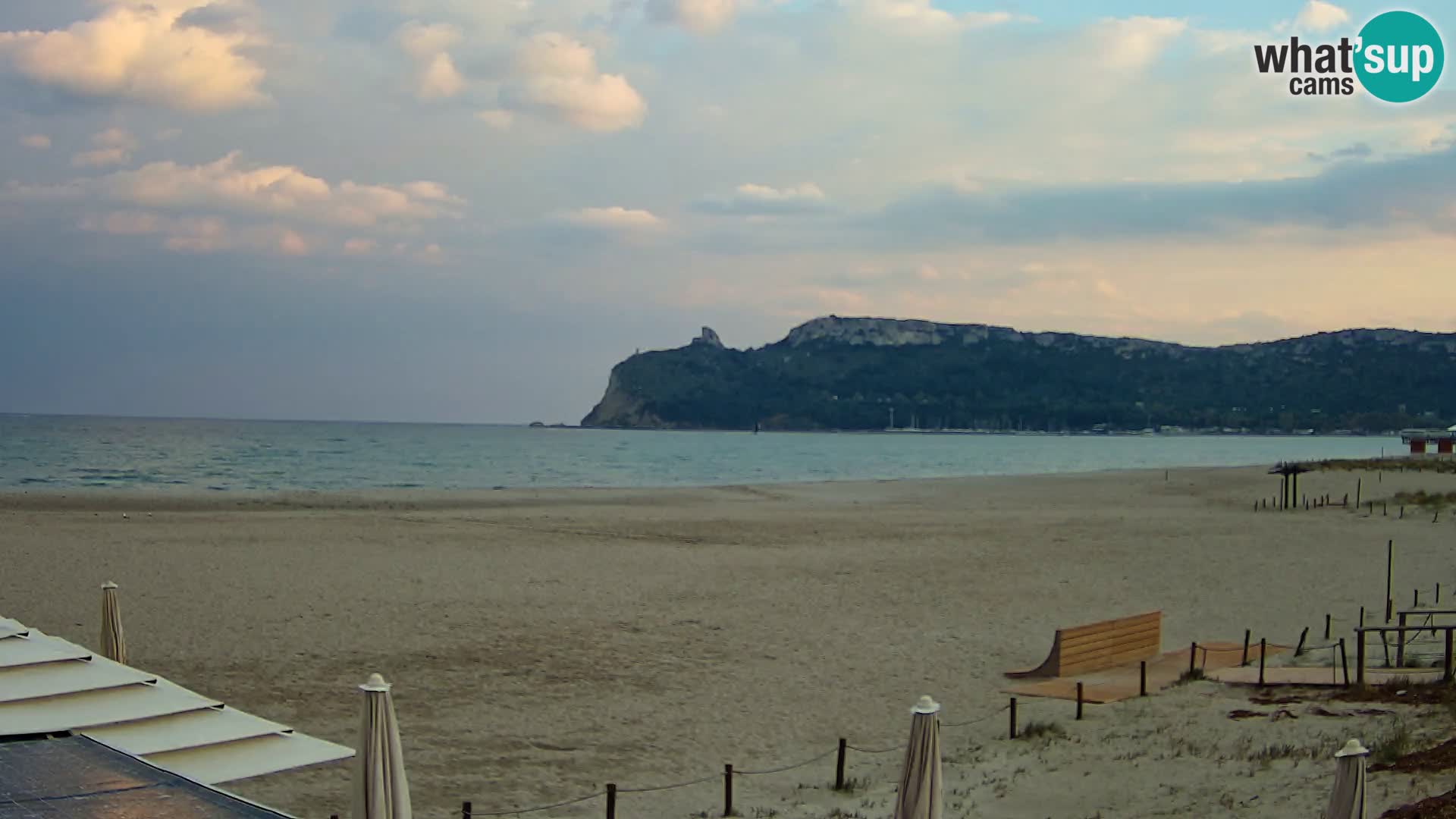 Poetto beach webcam | Cagliari | Sardinia