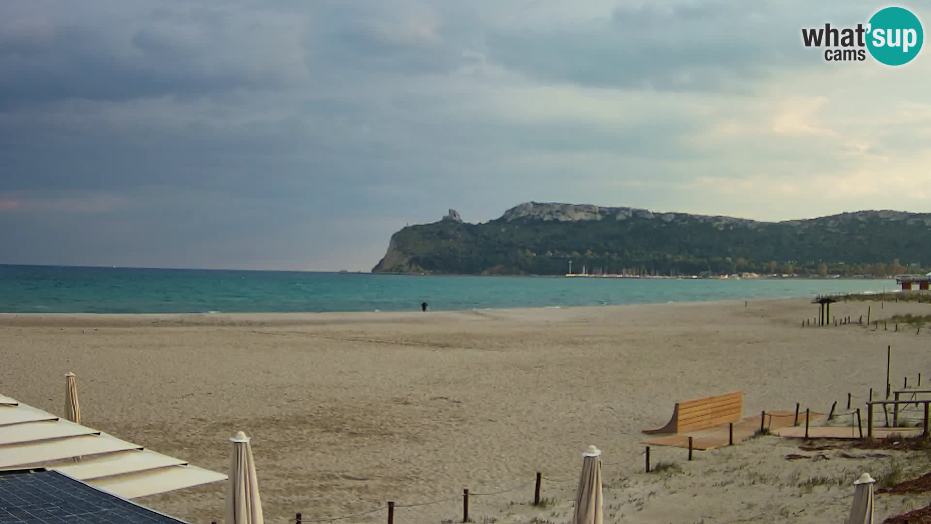 Webcam spiaggia del Poetto | Cagliari | Sardegna