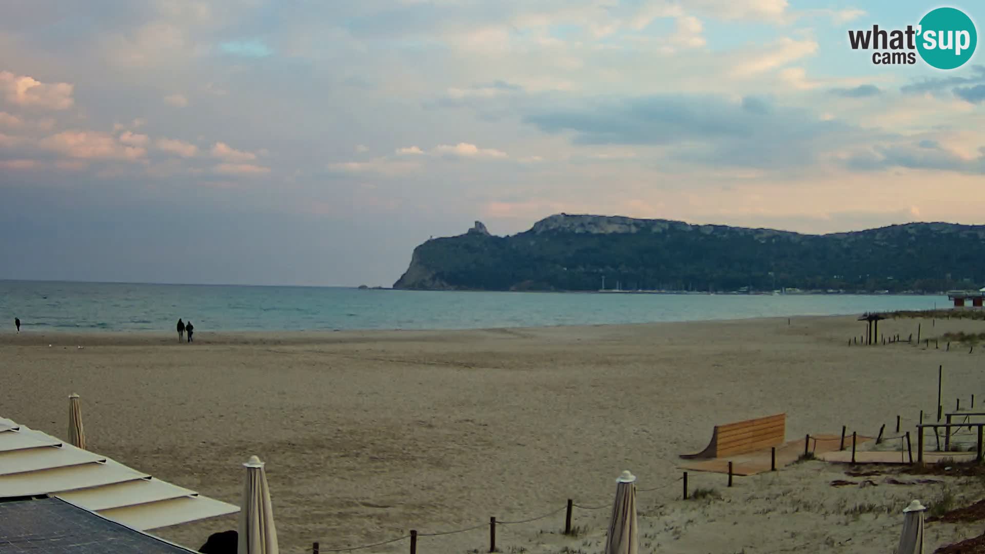Poetto beach webcam | Cagliari | Sardinia