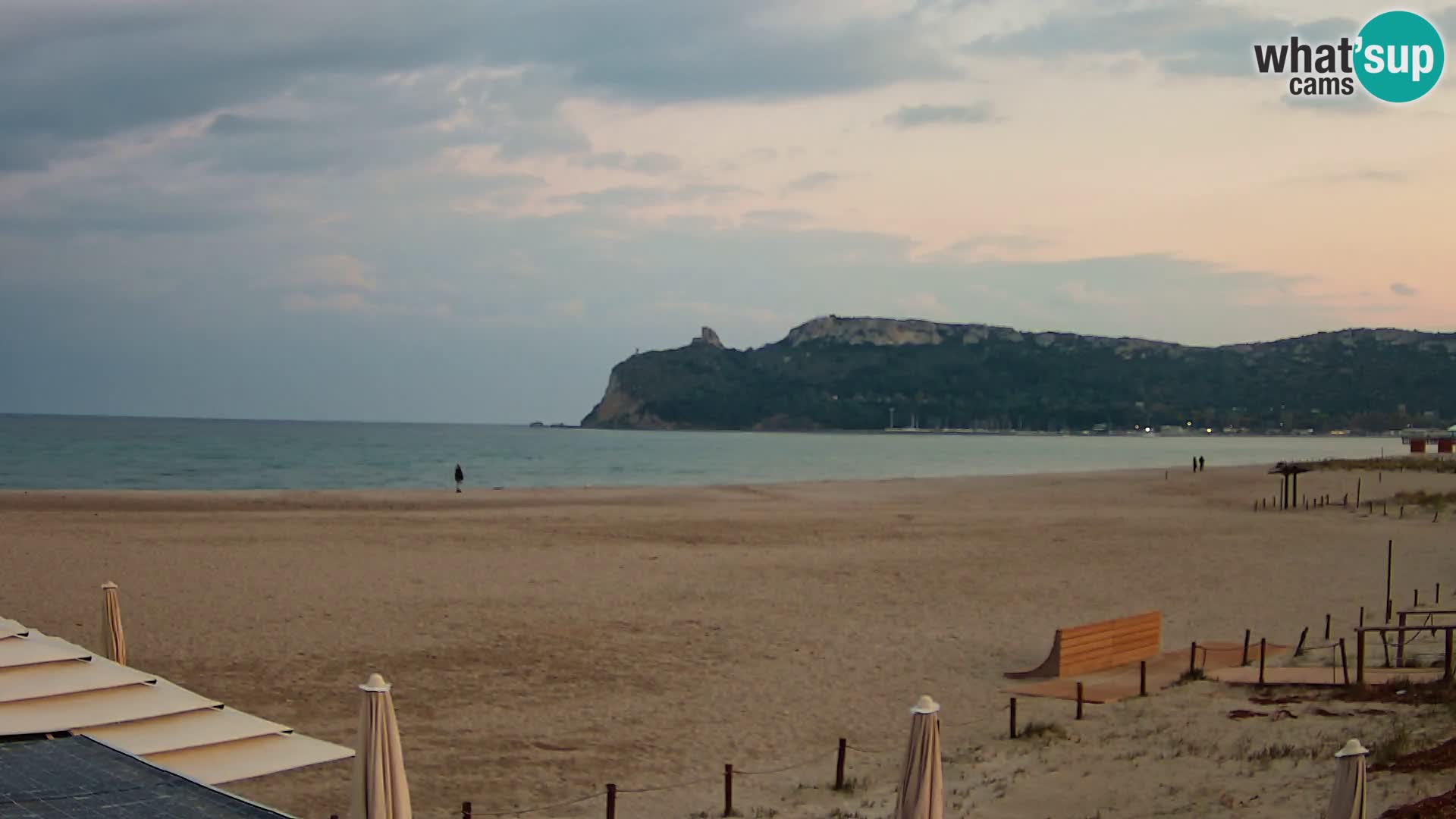 Webcam playa de Poetto | Cagliari | Cerdeña
