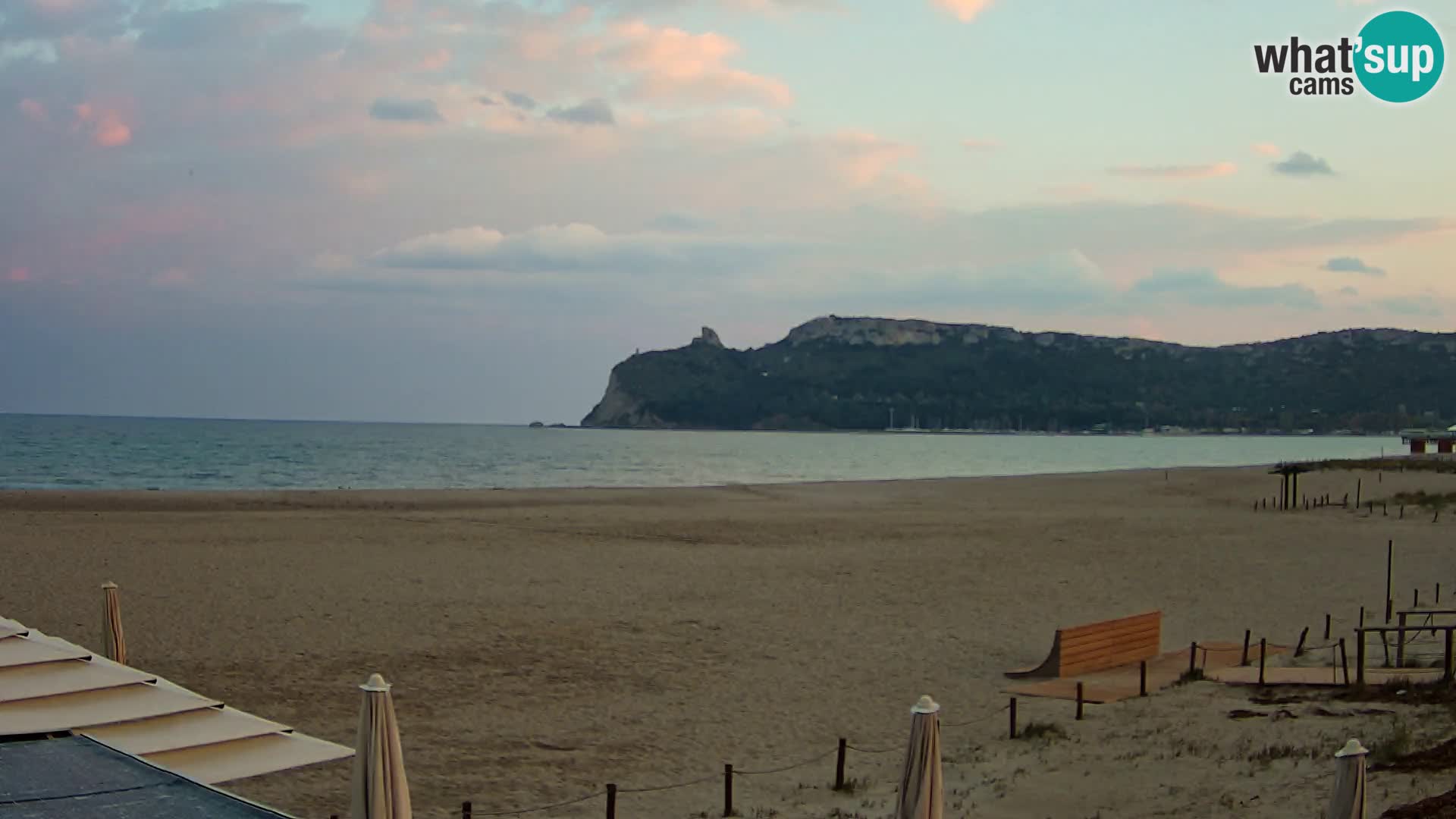 Poetto Strand Webcam | Cagliari | Sardinien