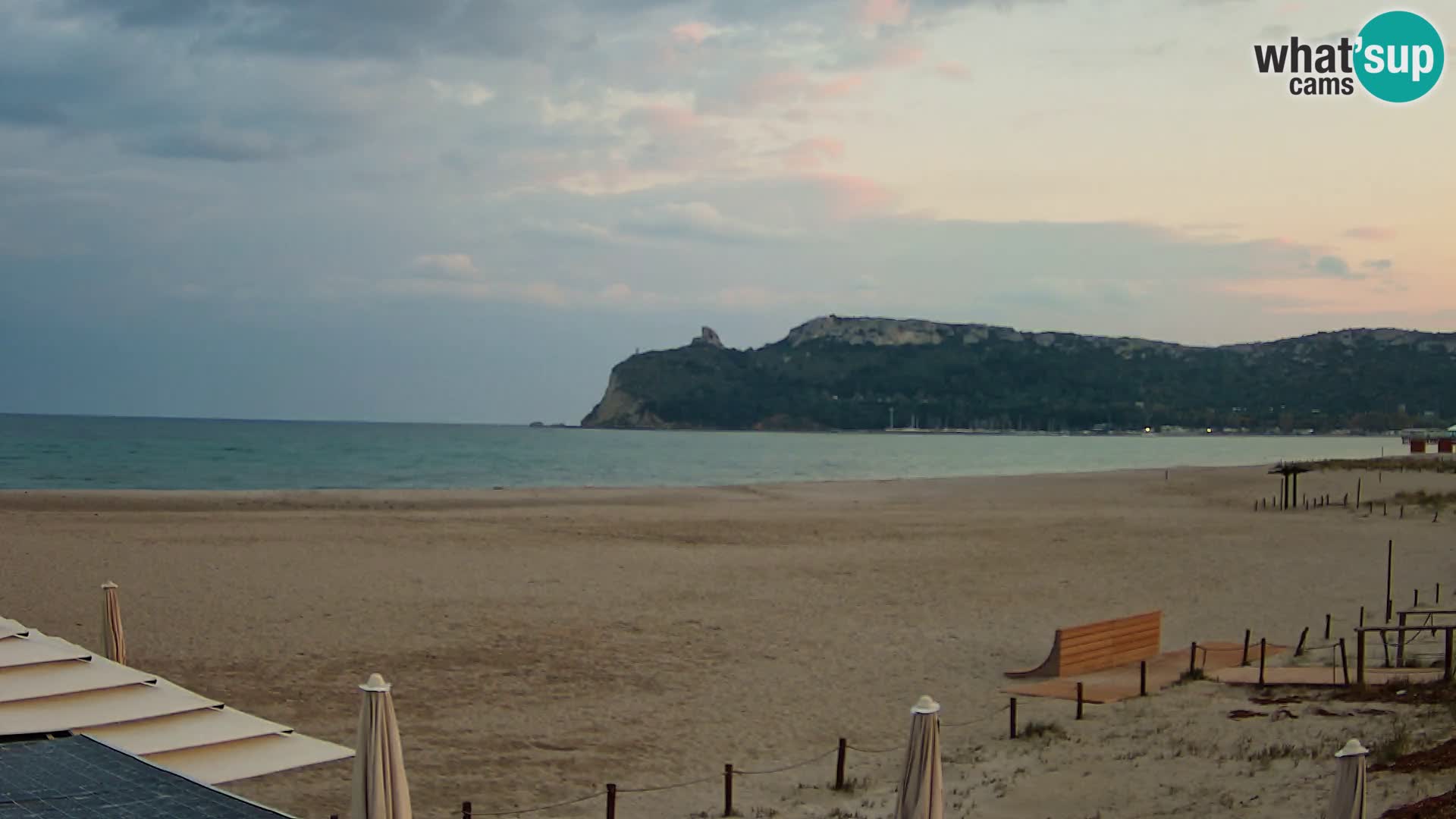 Poetto Strand Webcam | Cagliari | Sardinien