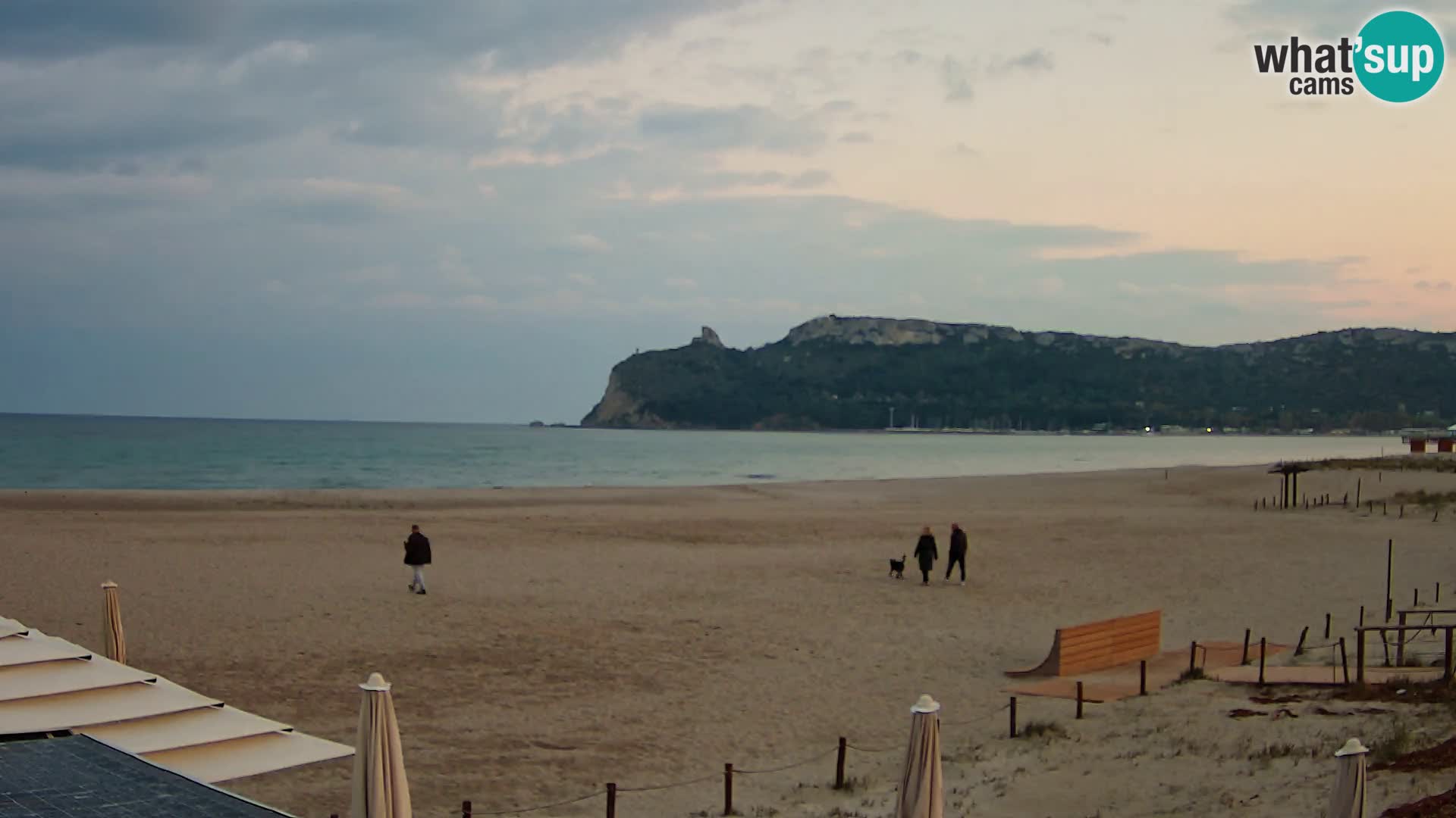 Poetto Strand Webcam | Cagliari | Sardinien