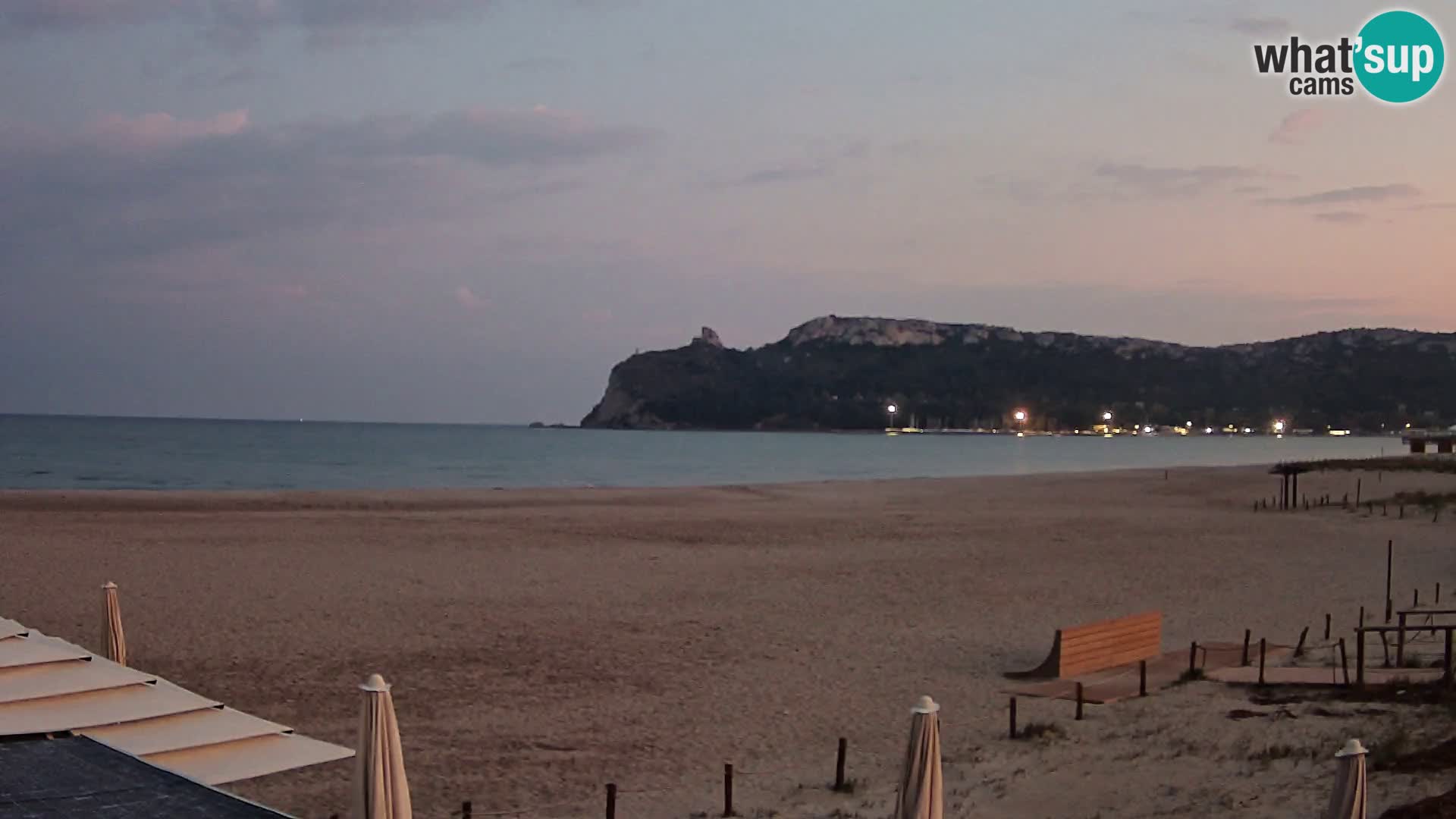 Webcam spiaggia del Poetto | Cagliari | Sardegna