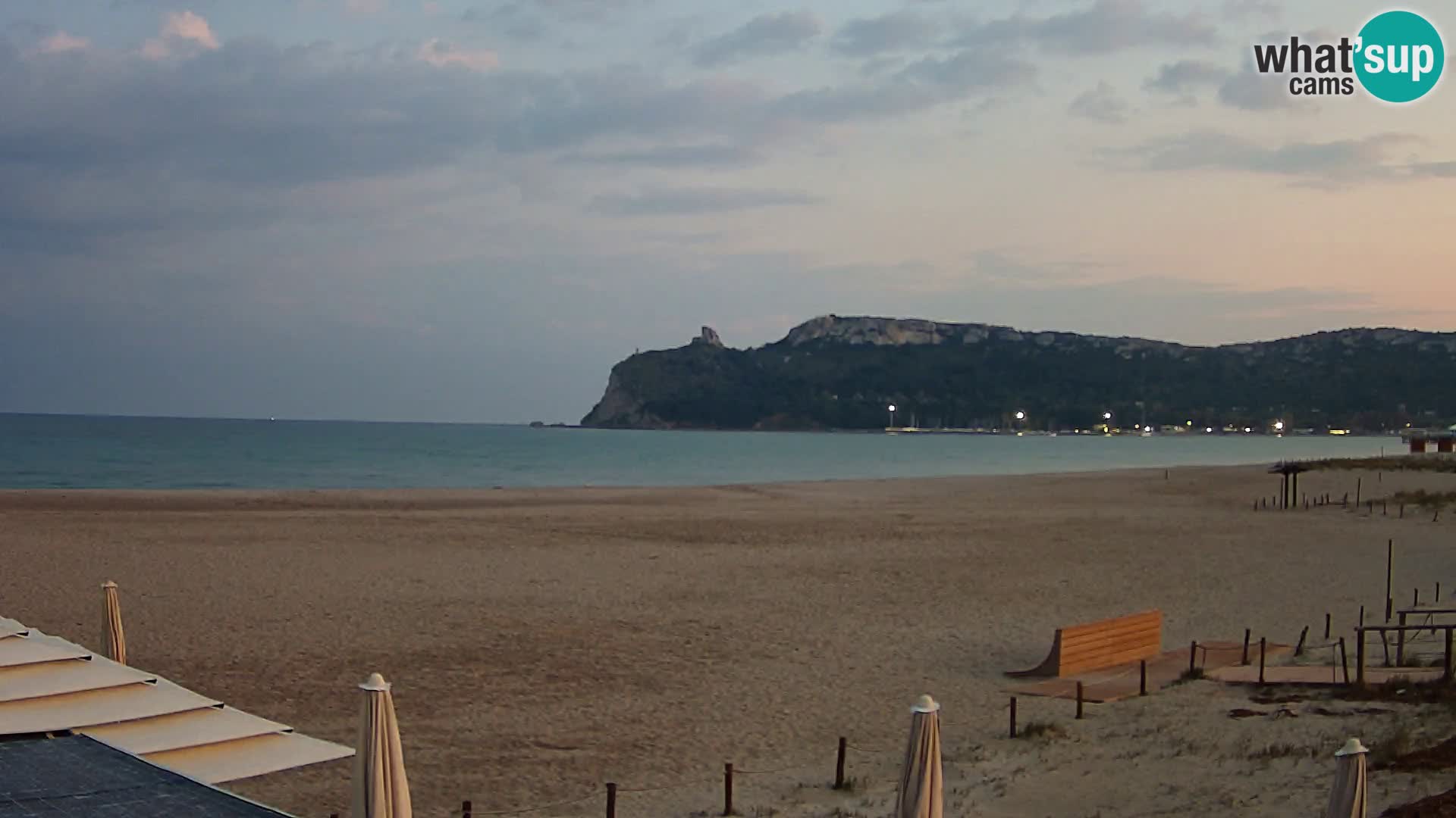 Webcam spiaggia del Poetto | Cagliari | Sardegna