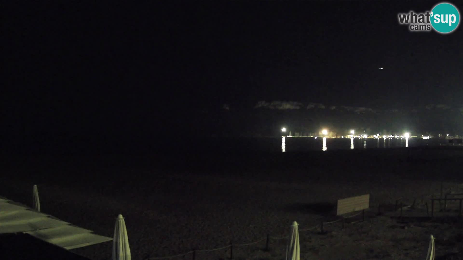 Poetto beach webcam | Cagliari | Sardinija