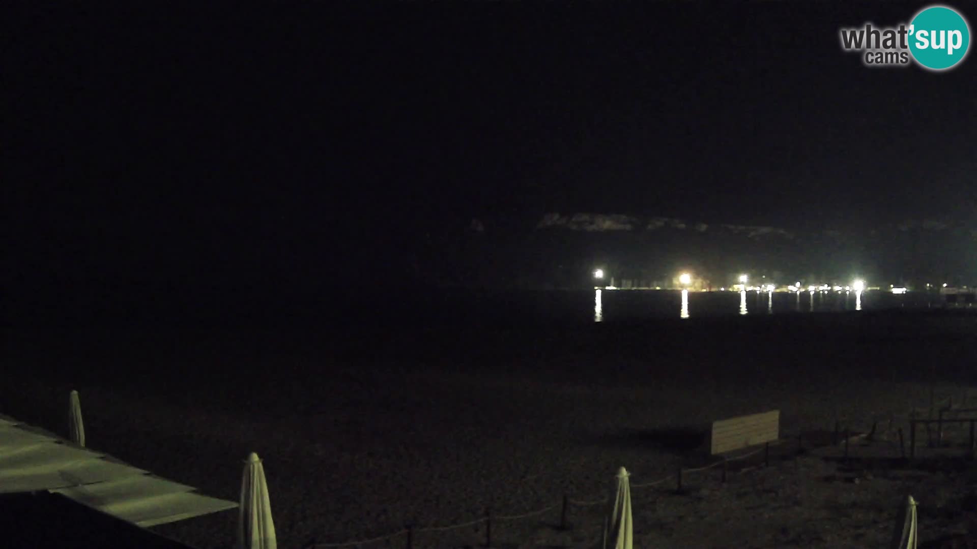 Poetto beach webcam | Cagliari | Sardinija