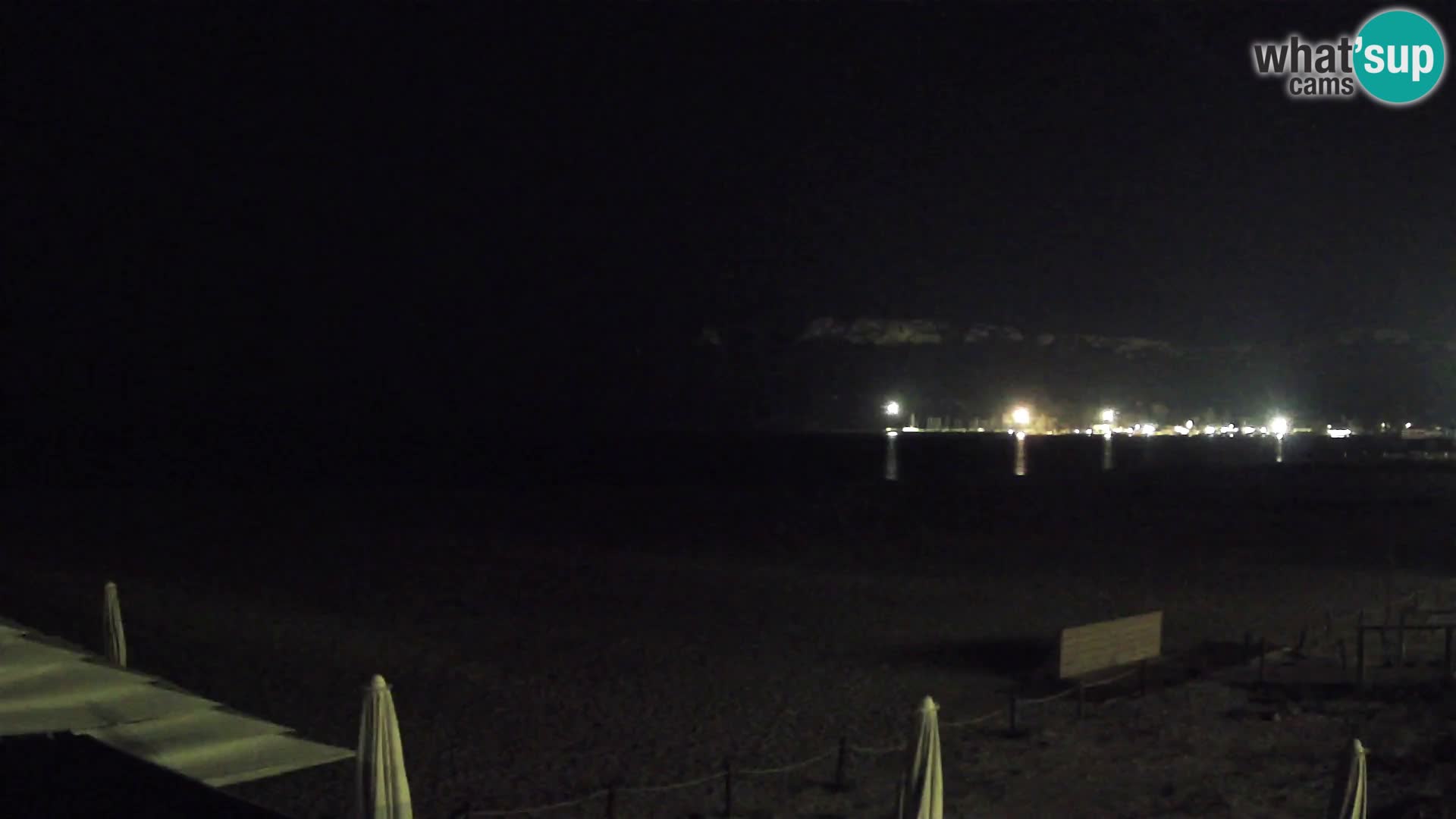 Poetto beach webcam | Cagliari | Sardinia