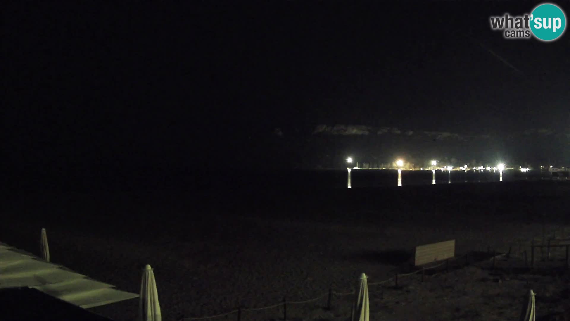 Poetto beach webcam | Cagliari | Sardinija