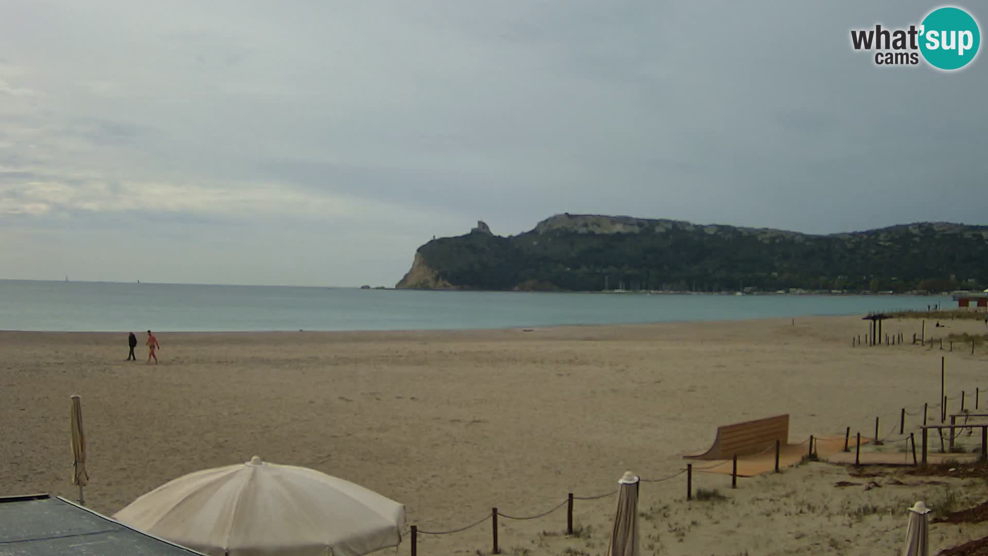 Poetto beach webcam | Cagliari | Sardinia