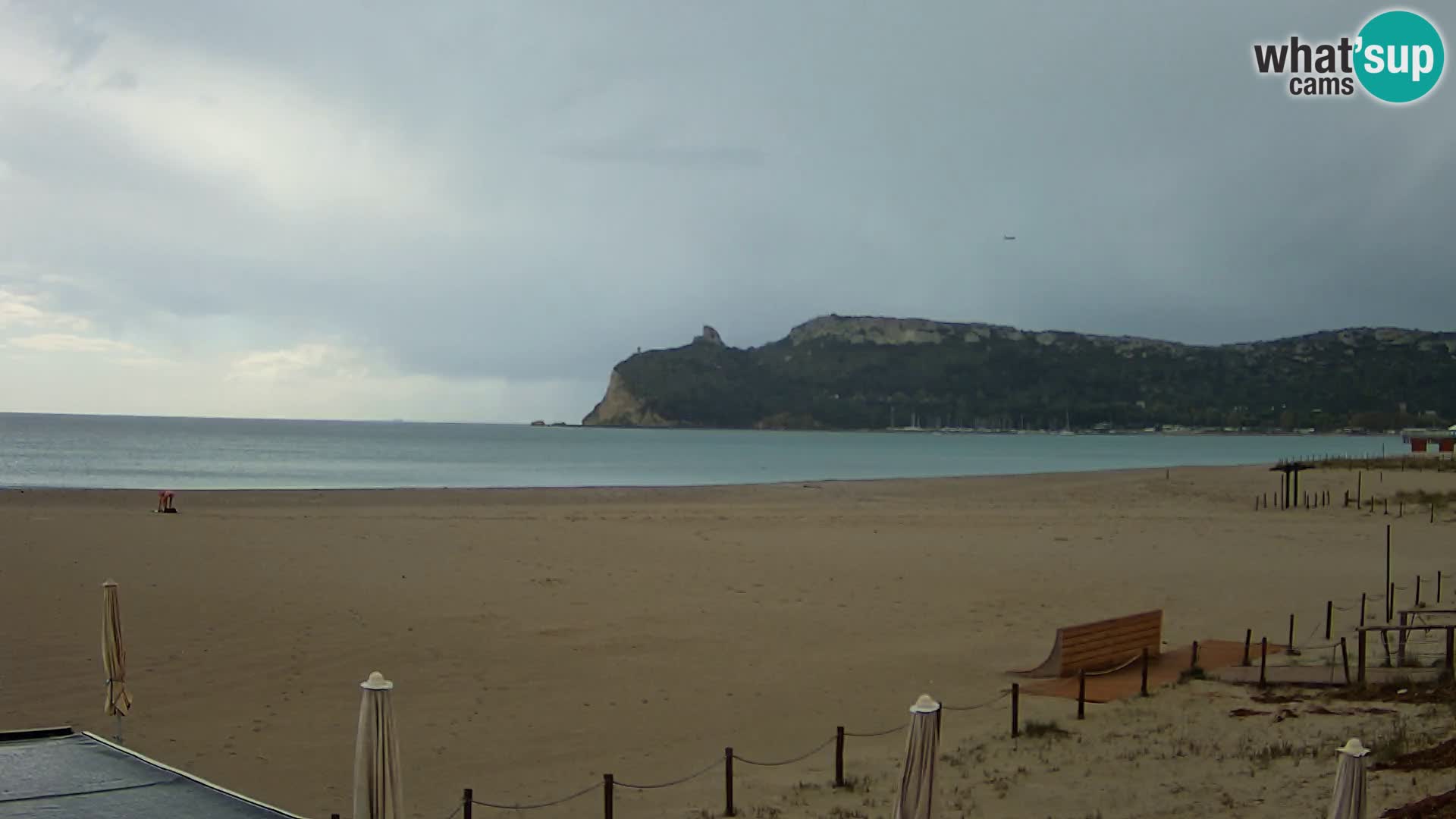 Poetto beach webcam | Cagliari | Sardinija