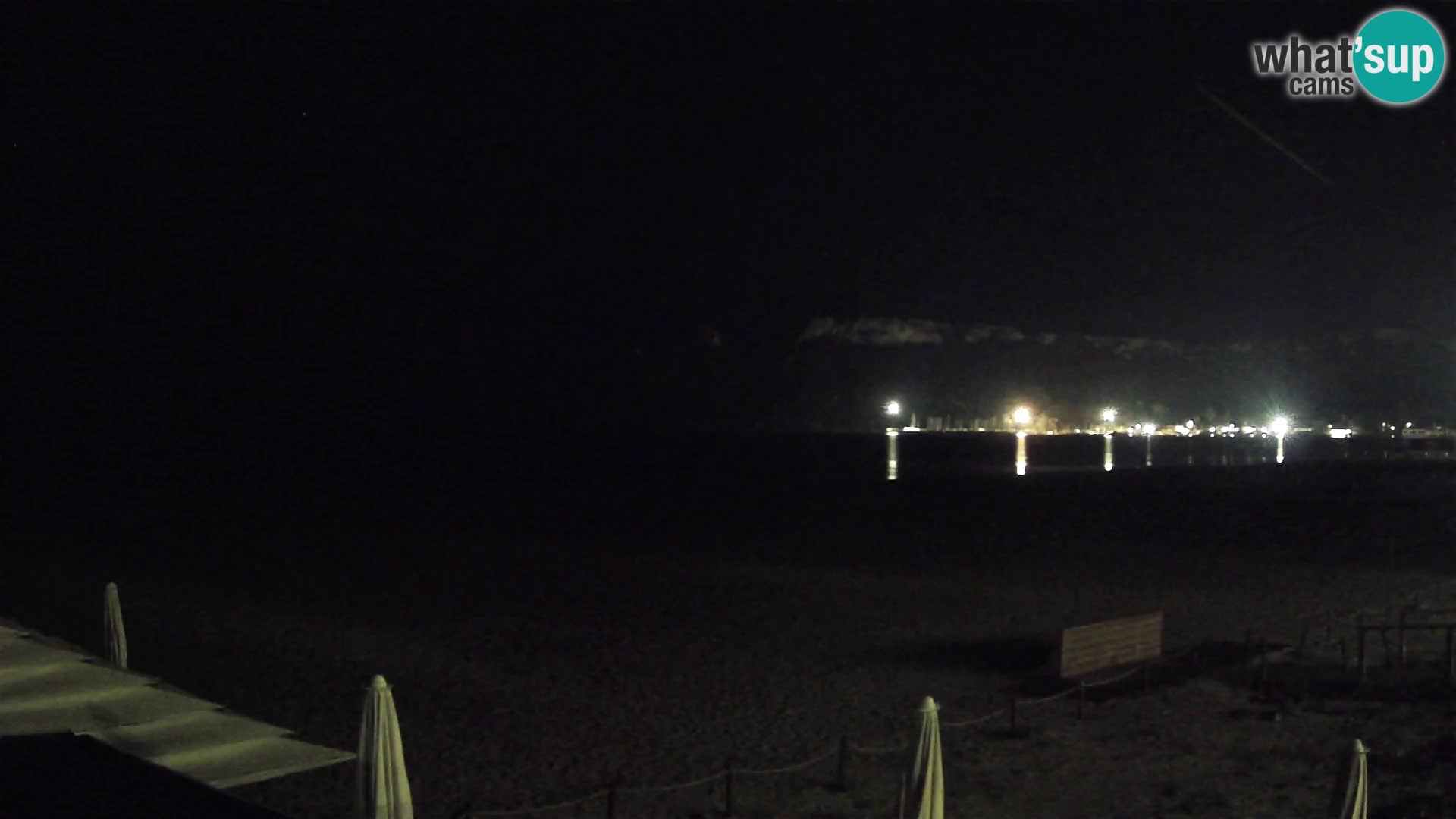 Poetto beach webcam | Cagliari | Sardinija