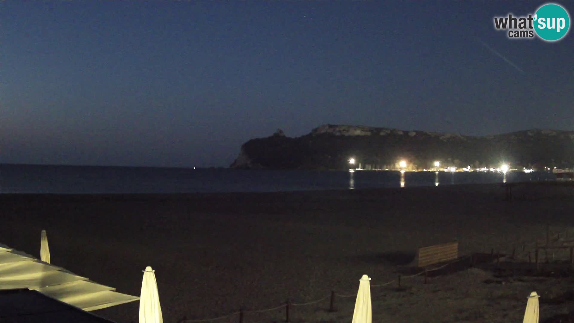 Webcam spiaggia del Poetto | Cagliari | Sardegna