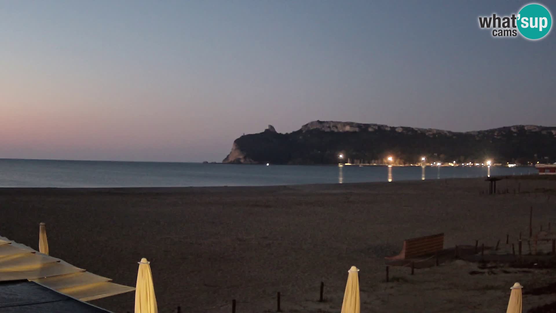 Webcam spiaggia del Poetto | Cagliari | Sardegna