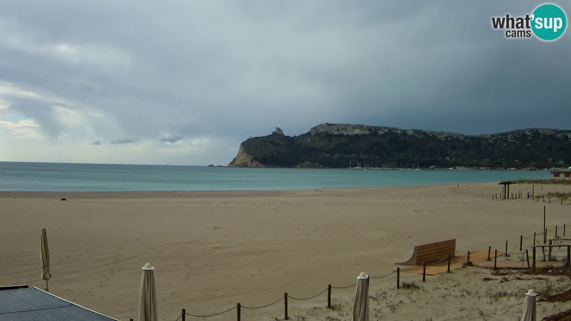 Poetto Strand Webcam | Cagliari | Sardinien