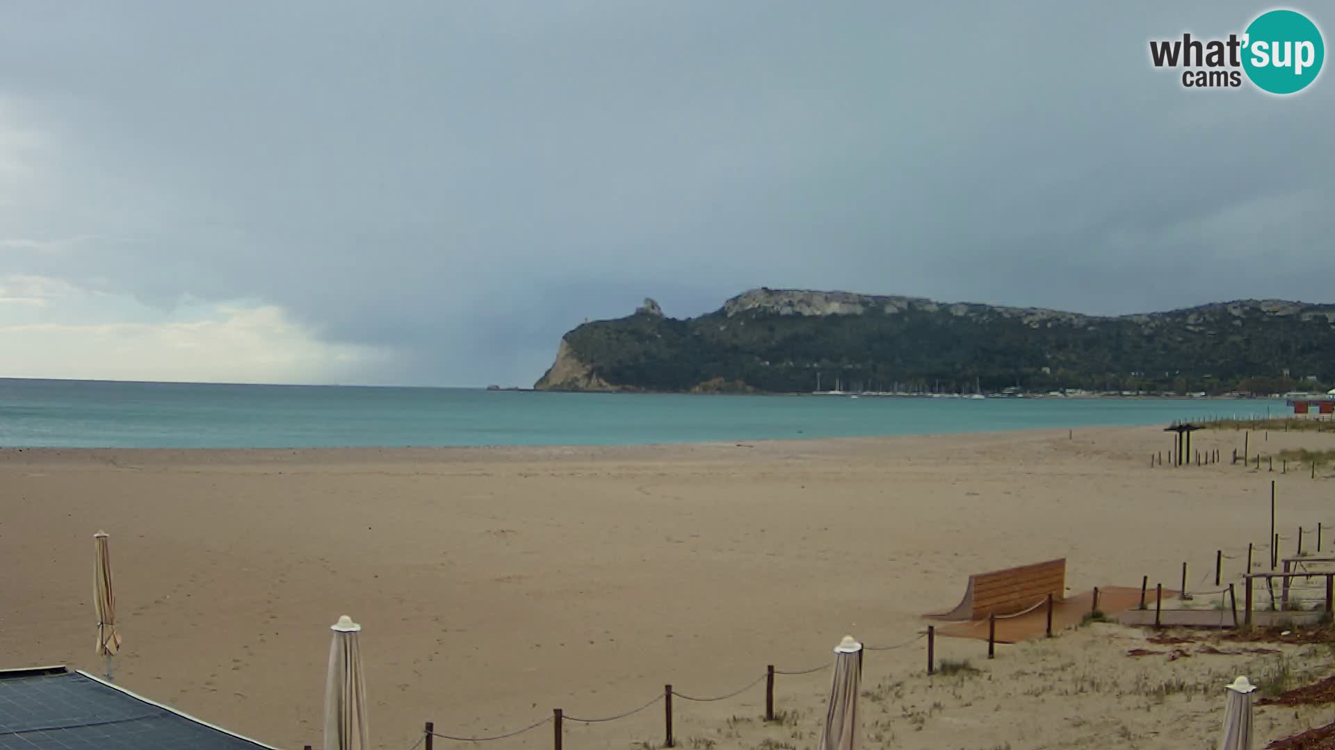 Webcam plage de Poetto | Cagliari | Sardaigne